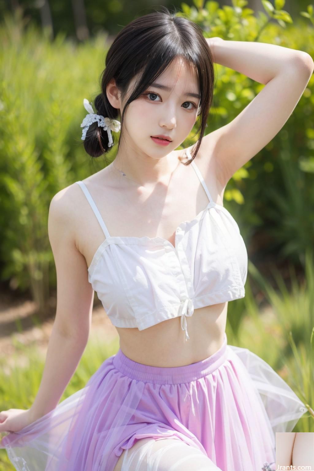 Jupe lavande