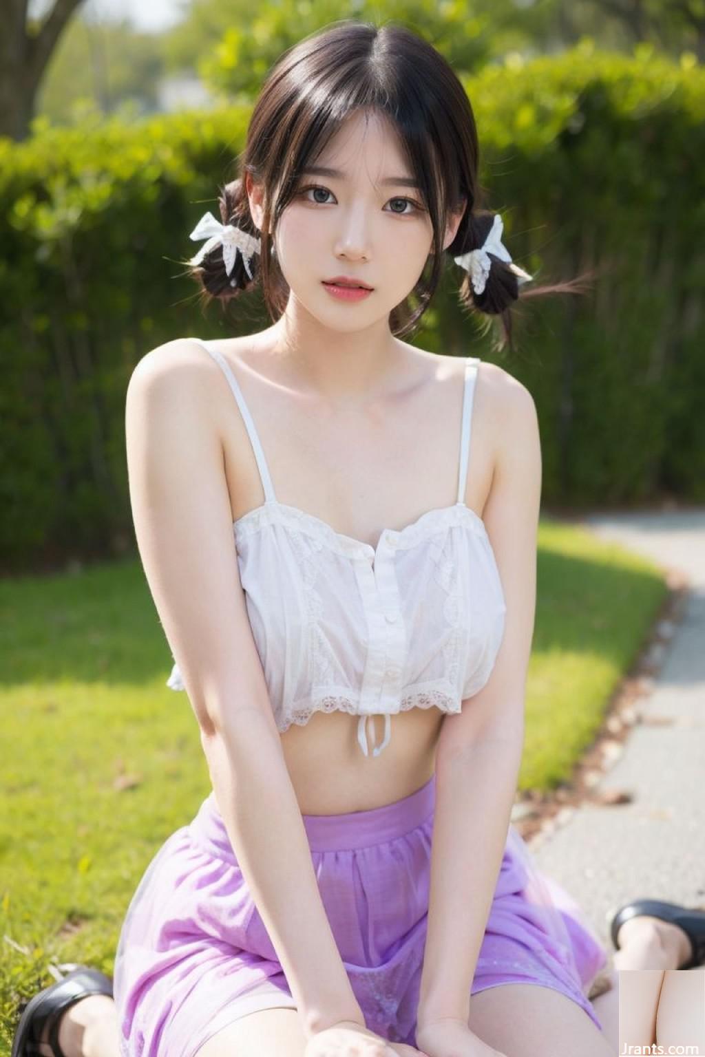 Jupe lavande