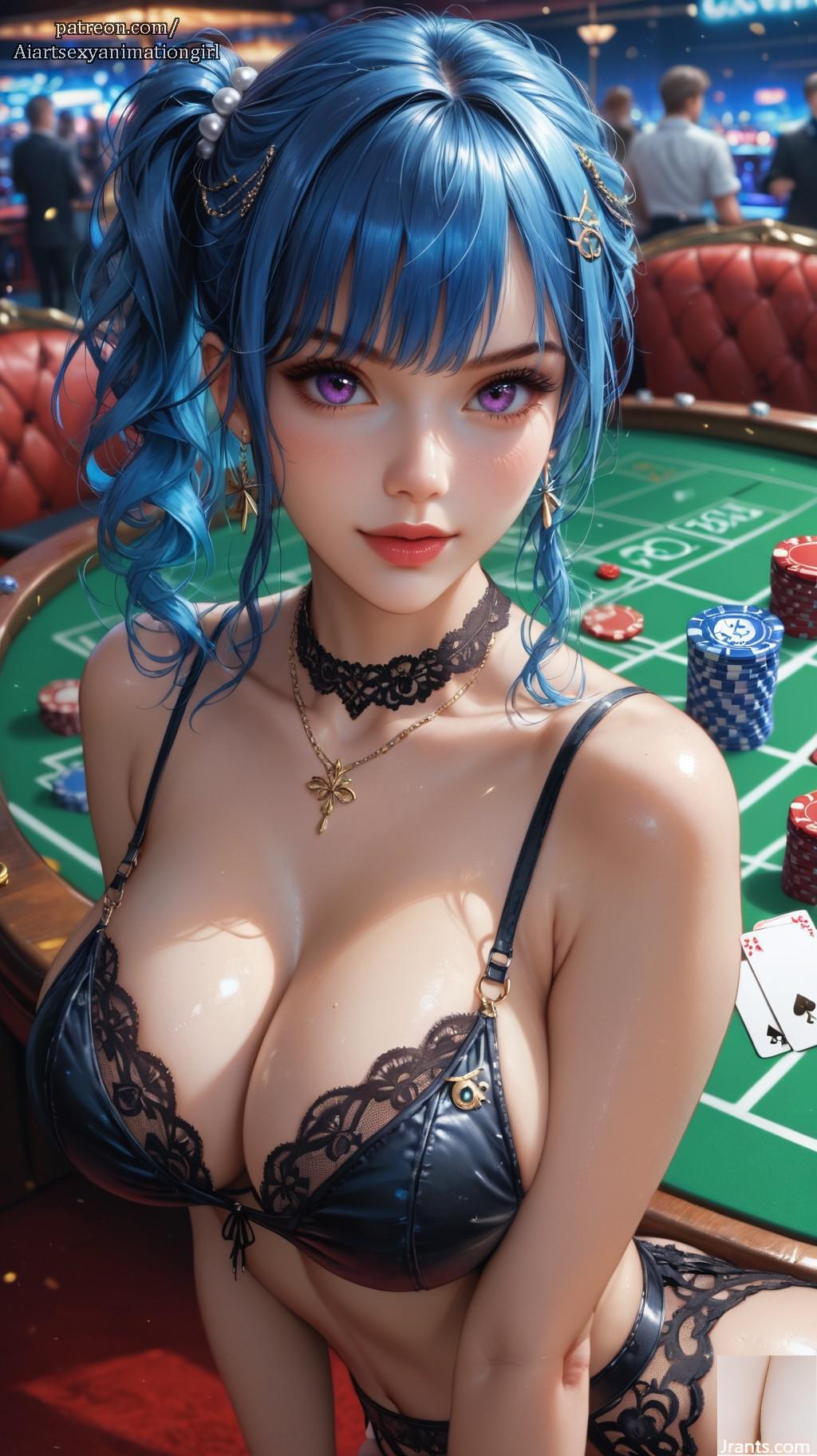 (Patreon) (Aiasag) ragazza dai capelli blu
