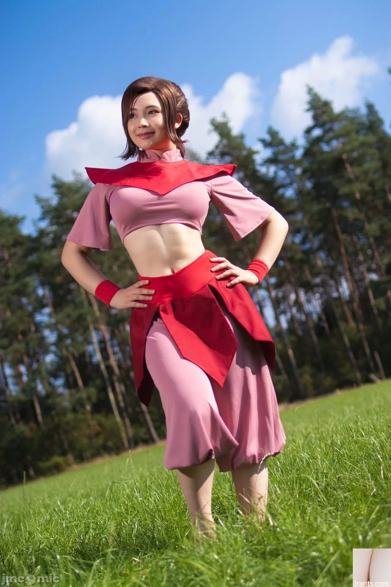 Geisha virtuelle &#8211; Ty Lee (Avatar le dernier Airbender) (56p)