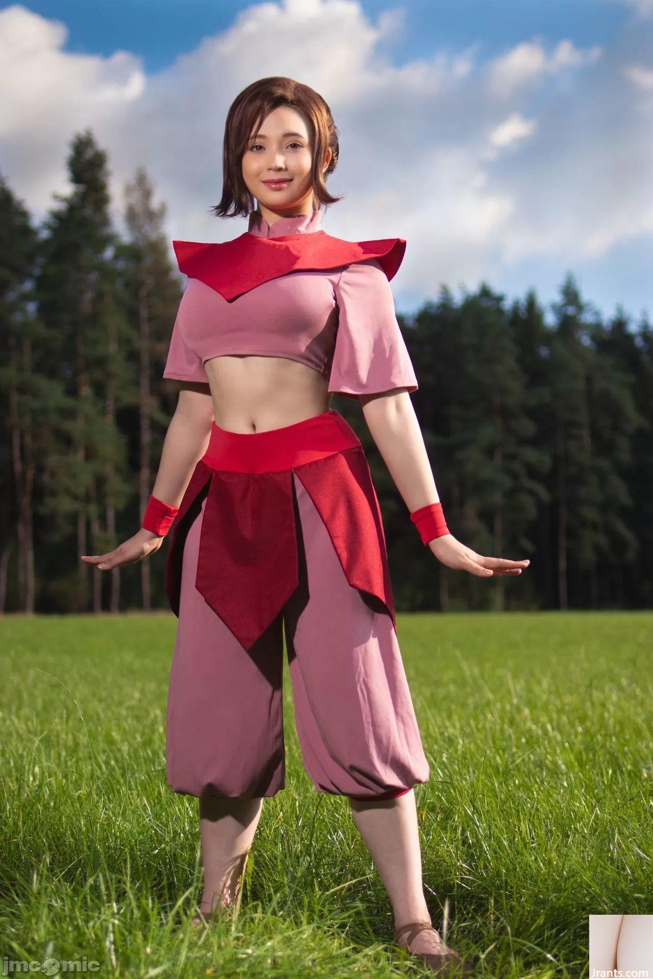 Geisha virtuelle &#8211; Ty Lee (Avatar le dernier Airbender) (56p)