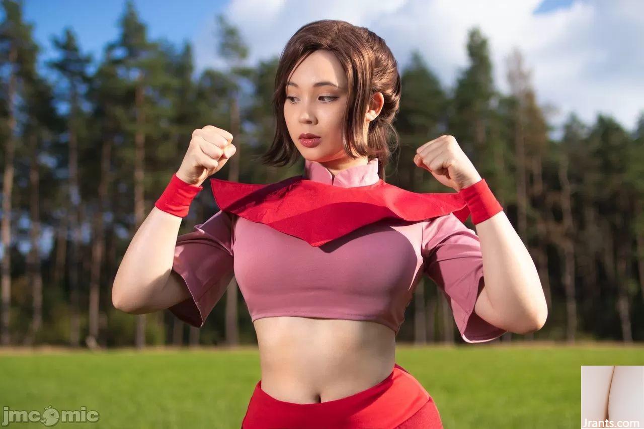 Geisha virtuelle &#8211; Ty Lee (Avatar le dernier Airbender) (56p)