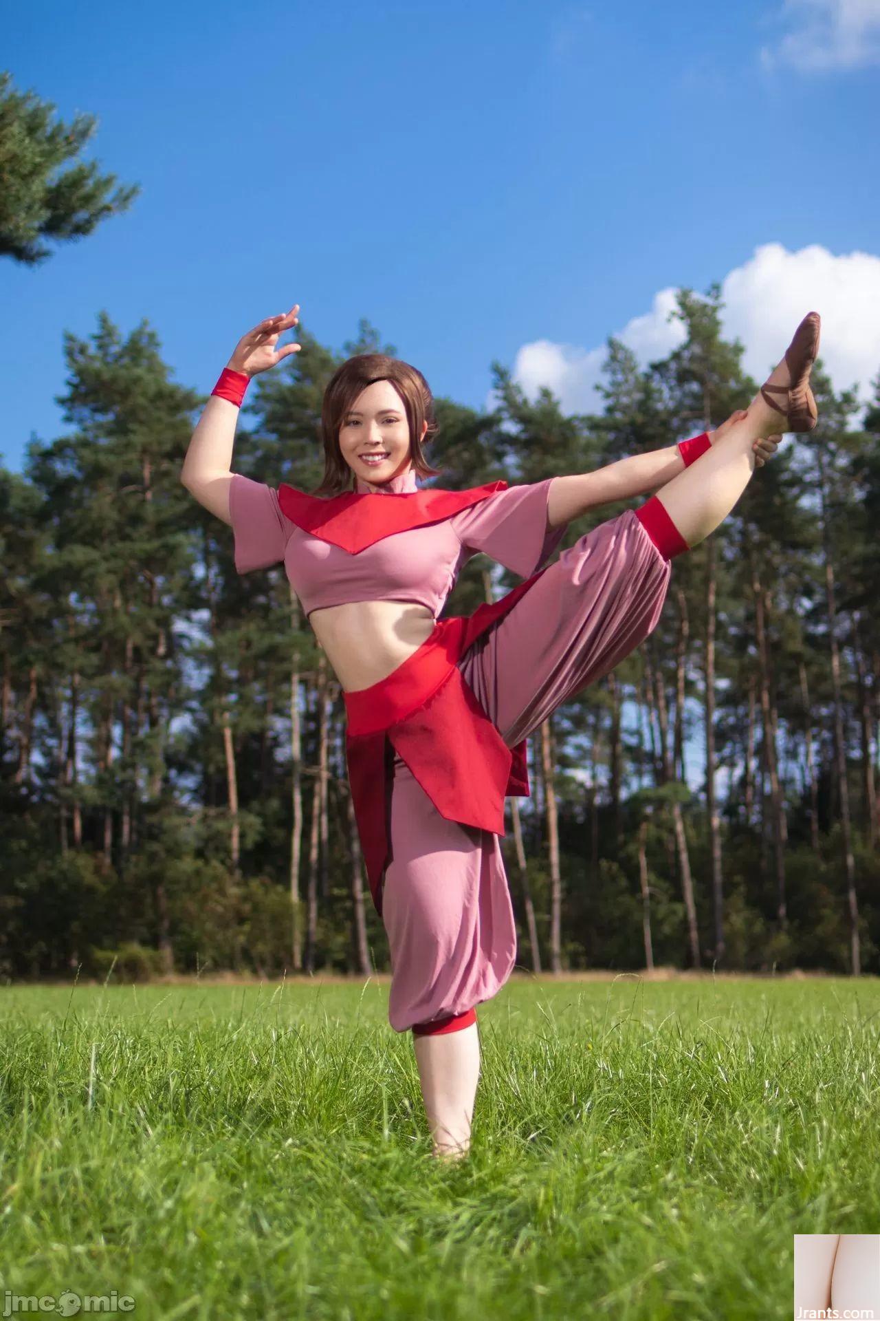 Geisha virtuelle &#8211; Ty Lee (Avatar le dernier Airbender) (56p)