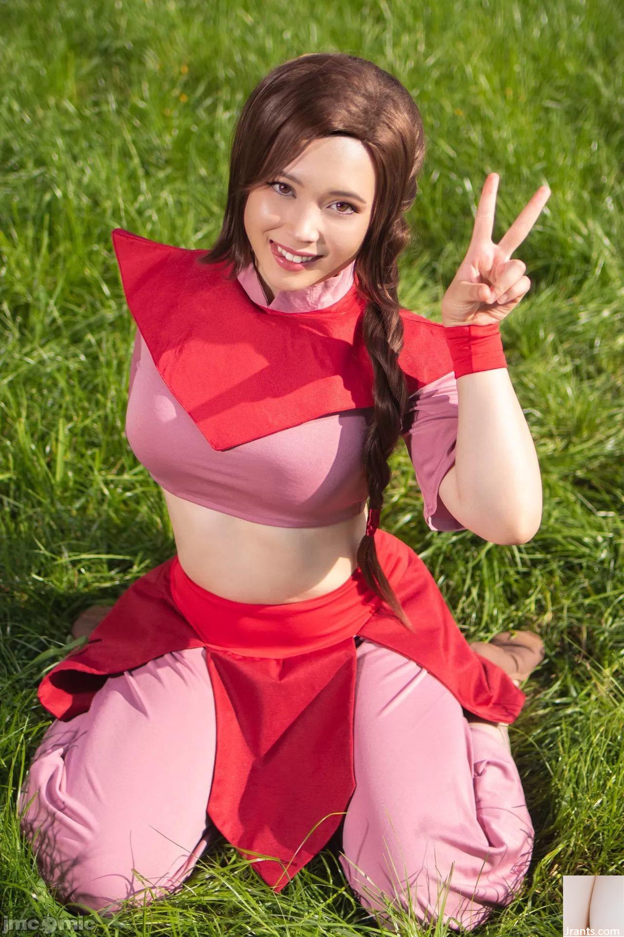 Geisha virtuelle &#8211; Ty Lee (Avatar le dernier Airbender) (56p)