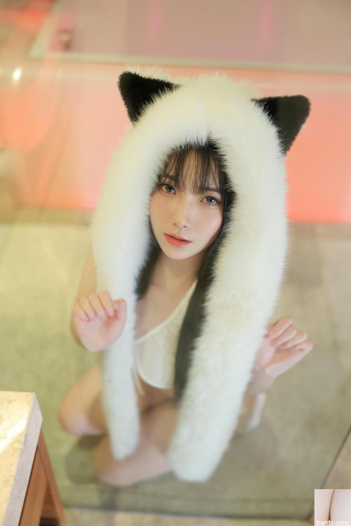 (Internetsammlung) Soft Love &#8211; Xiuren Modell weißes Kätzchen (73p)