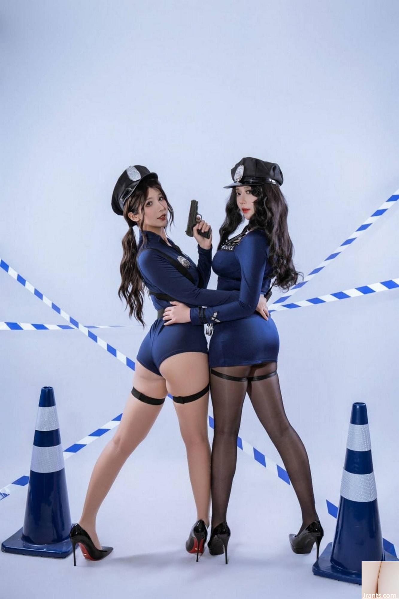 (Collection en ligne) Girl de protection sociale Nai Xijiang &#038; Yunxixi « La policière est liée » VIP Exclusive (83p)