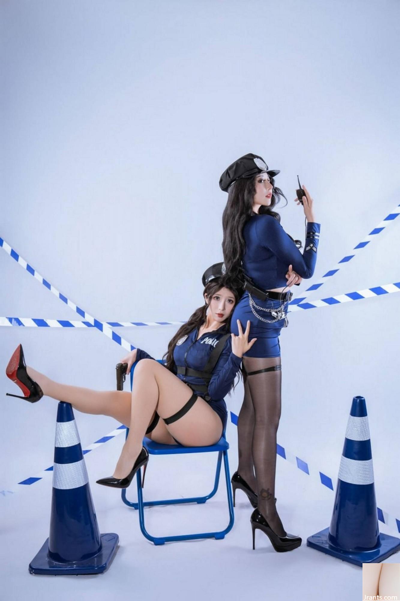 (Collection en ligne) Girl de protection sociale Nai Xijiang &#038; Yunxixi « La policière est liée » VIP Exclusive (83p)