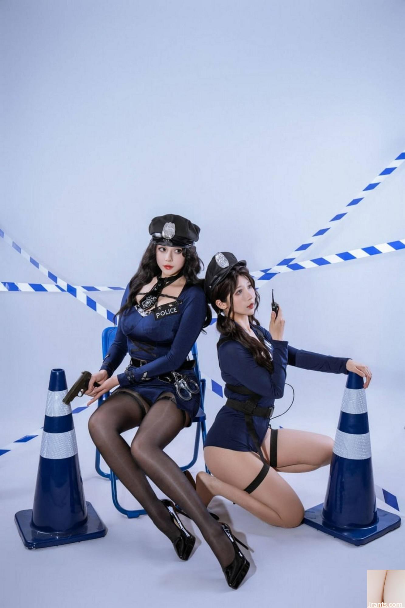 (Collection en ligne) Girl de protection sociale Nai Xijiang &#038; Yunxixi « La policière est liée » VIP Exclusive (83p)