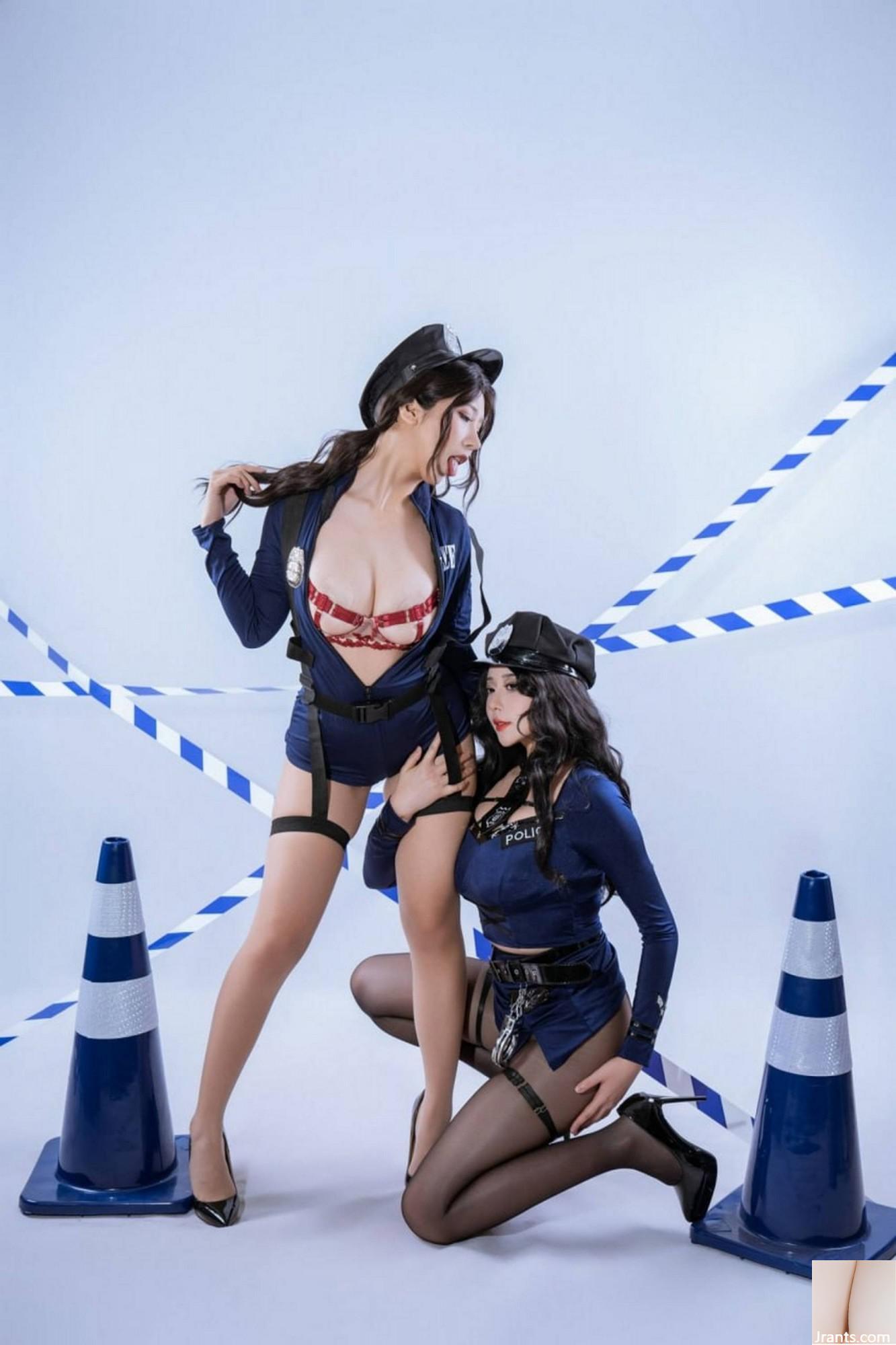 (Collection en ligne) Girl de protection sociale Nai Xijiang &#038; Yunxixi « La policière est liée » VIP Exclusive (83p)