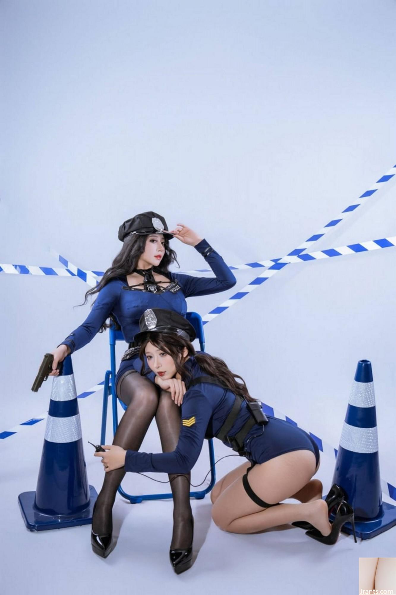 (Collection en ligne) Girl de protection sociale Nai Xijiang &#038; Yunxixi « La policière est liée » VIP Exclusive (83p)