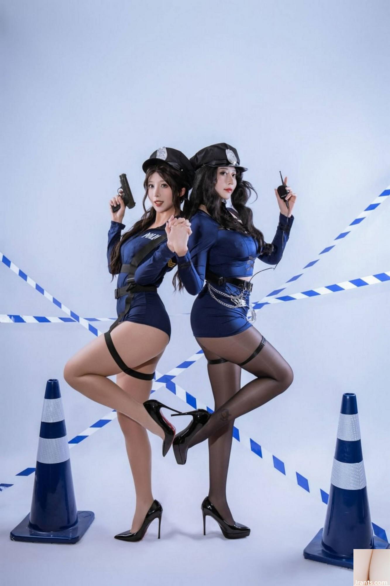 (Collection en ligne) Girl de protection sociale Nai Xijiang &#038; Yunxixi « La policière est liée » VIP Exclusive (83p)