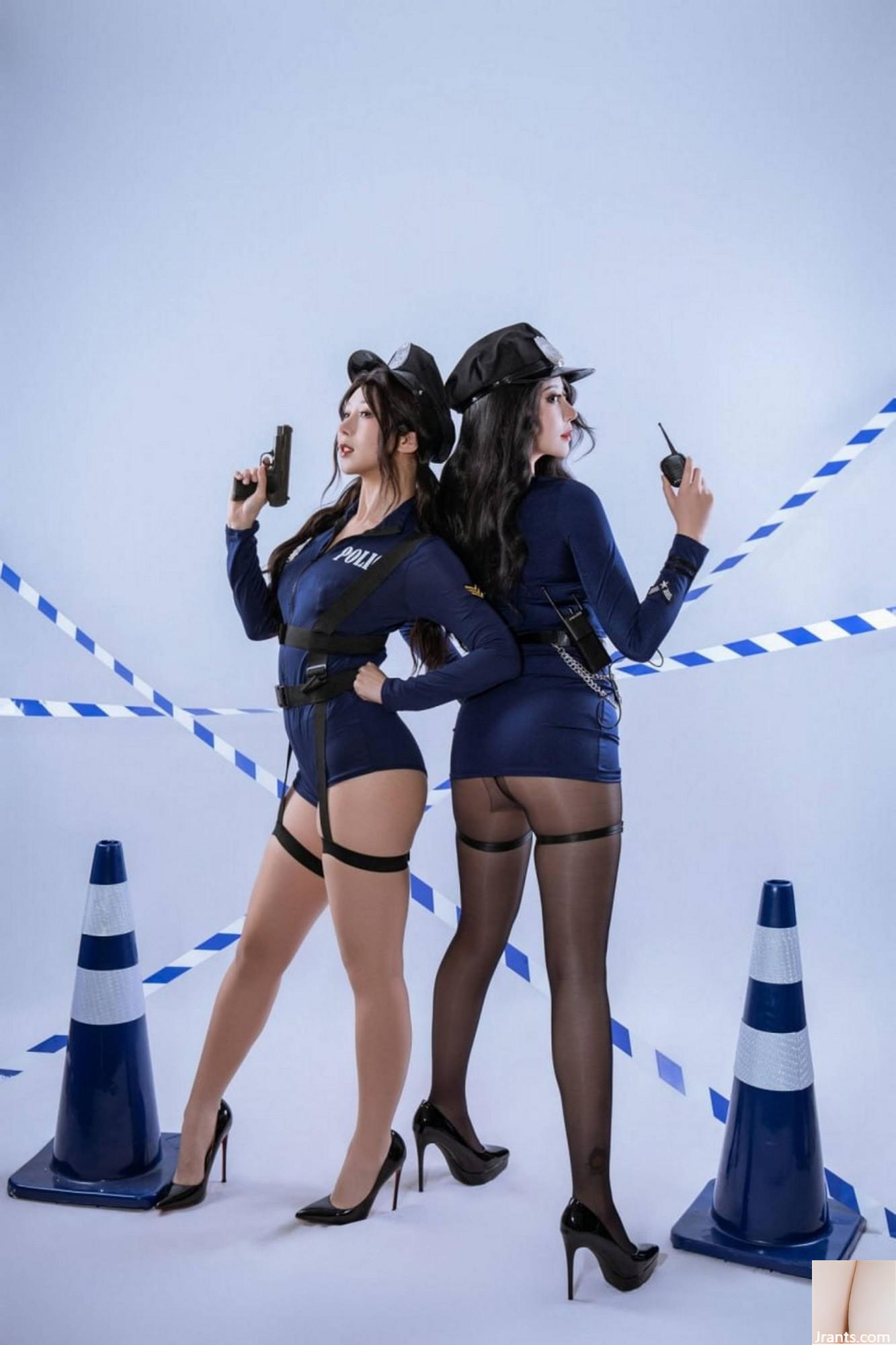(Collection en ligne) Girl de protection sociale Nai Xijiang &#038; Yunxixi « La policière est liée » VIP Exclusive (83p)