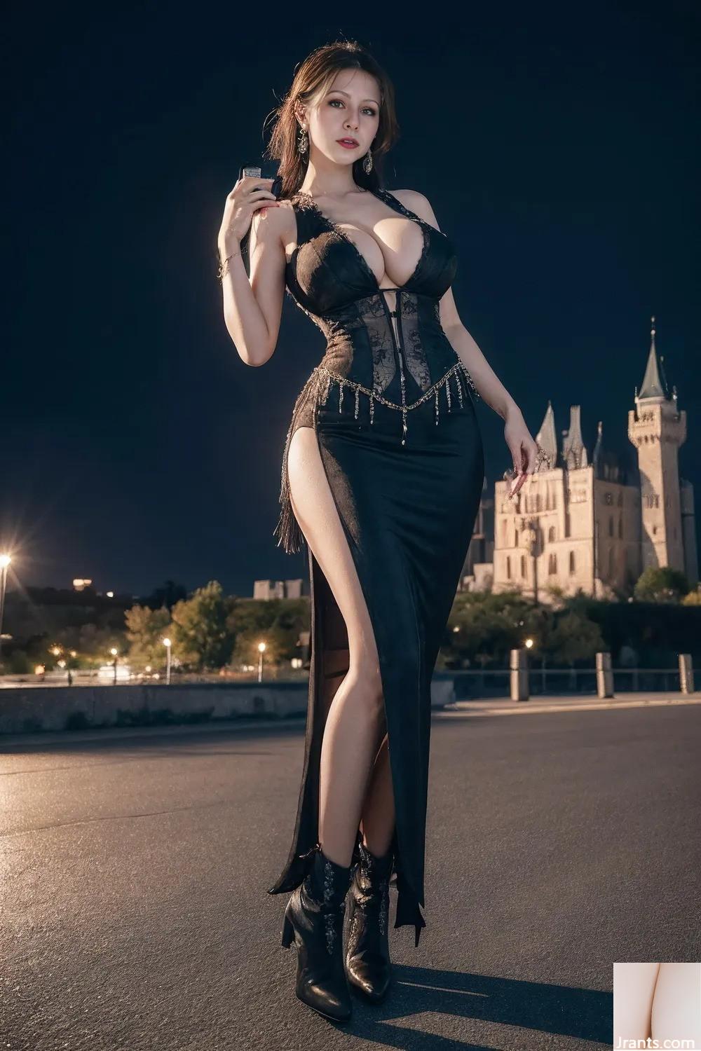 Robe bohème maxi