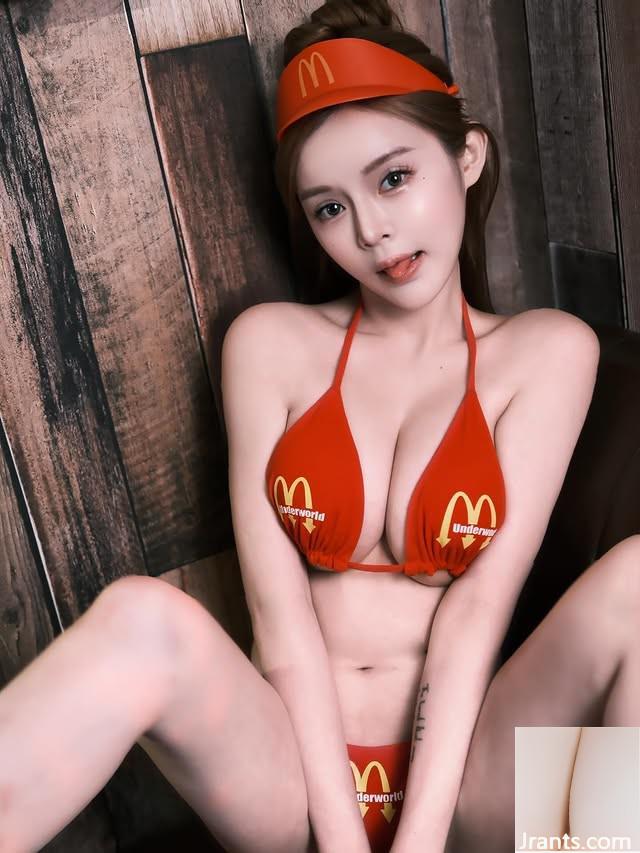 Die Fee steigt auf die Erde ab &#8222;Pudding Real Milk Tea&#8220; hat eine unbesiegbare Figur und große Brüste, die unerträglich sind (10p)