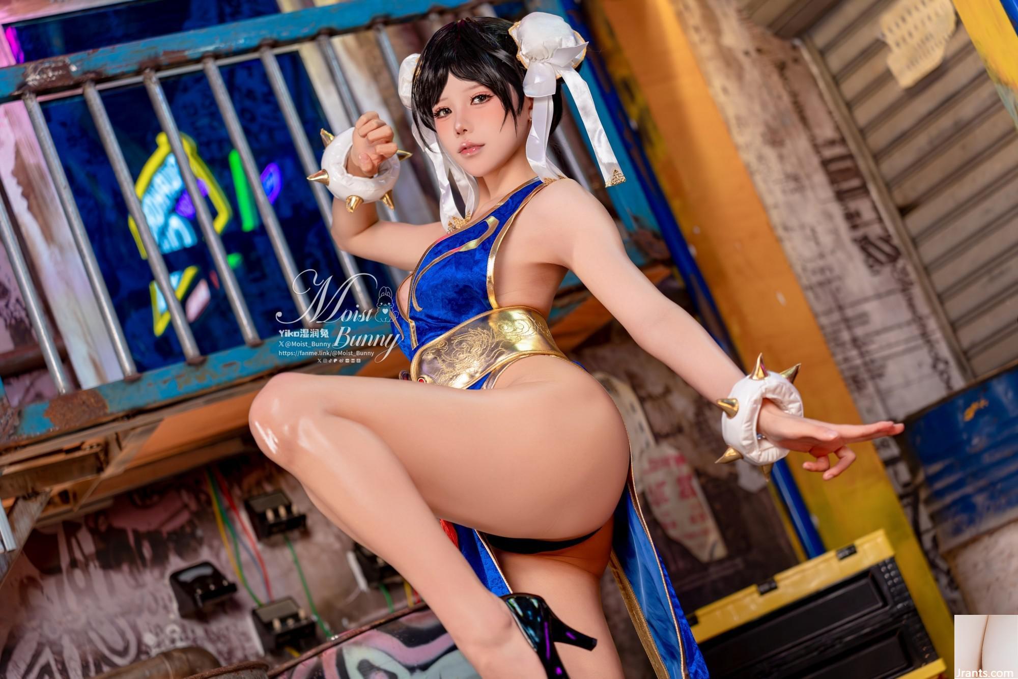 Bissen Sie einen Bissen von Kaninchenmädchen-Street Fighter Chunli (85p)