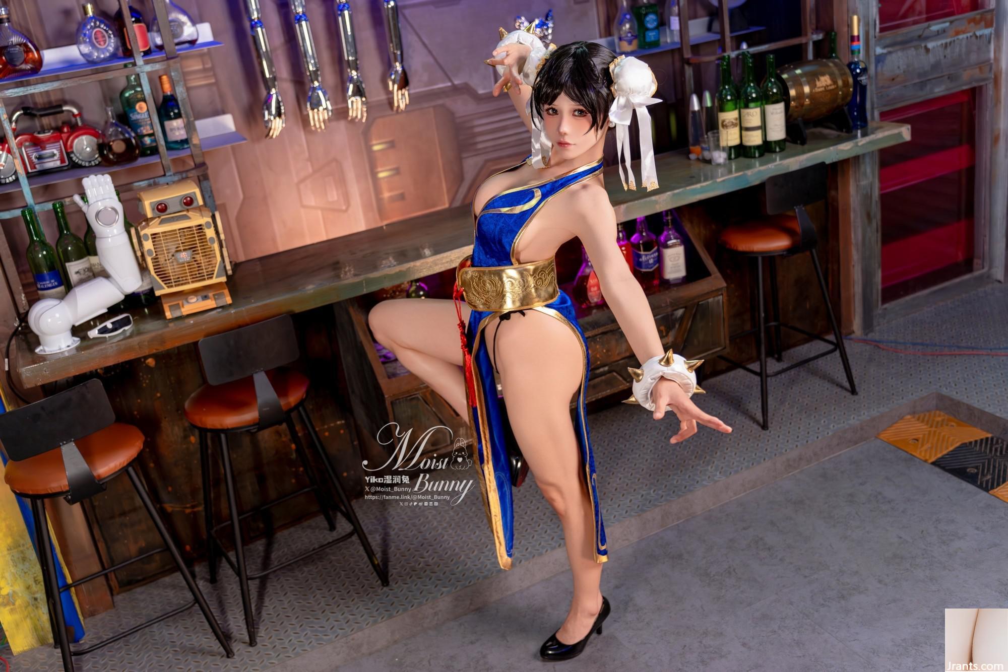 Bissen Sie einen Bissen von Kaninchenmädchen-Street Fighter Chunli (85p)
