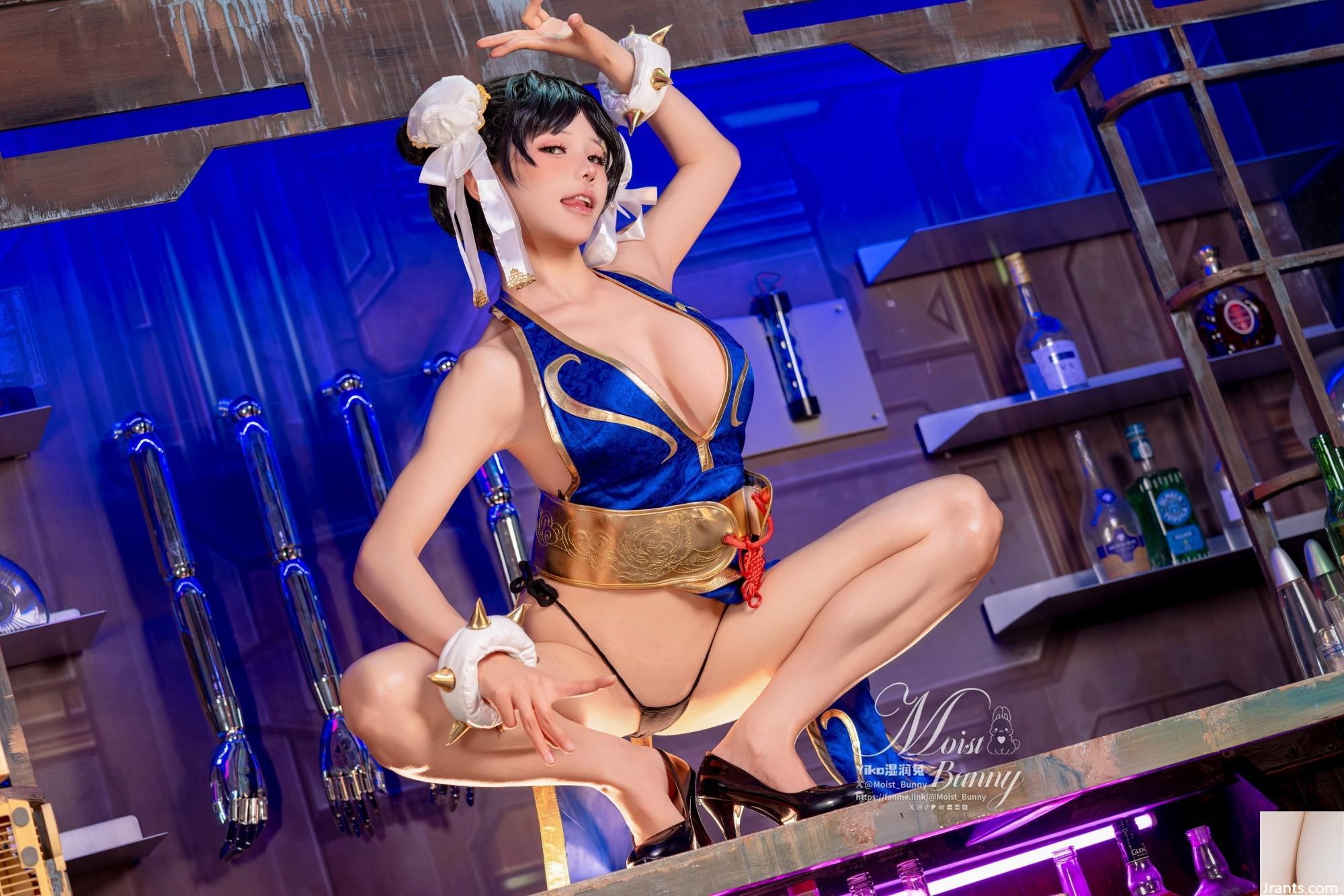 Bissen Sie einen Bissen von Kaninchenmädchen-Street Fighter Chunli (85p)