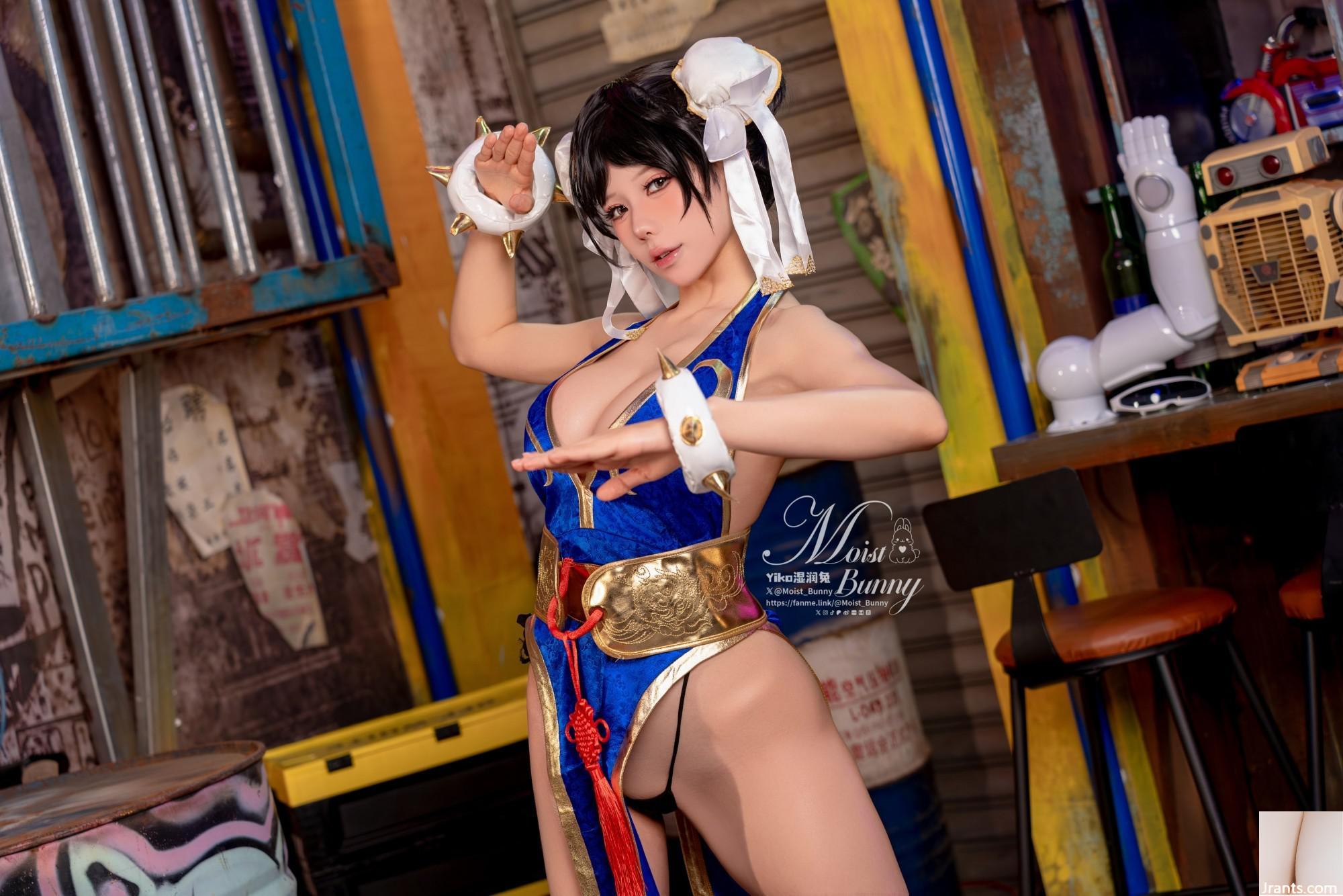 Bissen Sie einen Bissen von Kaninchenmädchen-Street Fighter Chunli (85p)
