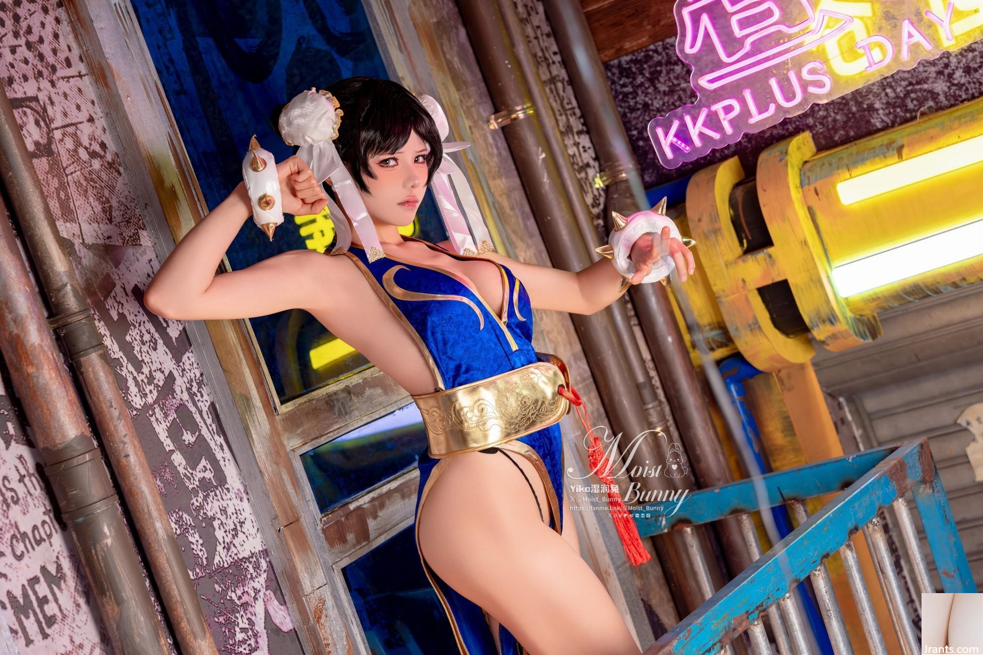 Bissen Sie einen Bissen von Kaninchenmädchen-Street Fighter Chunli (85p)