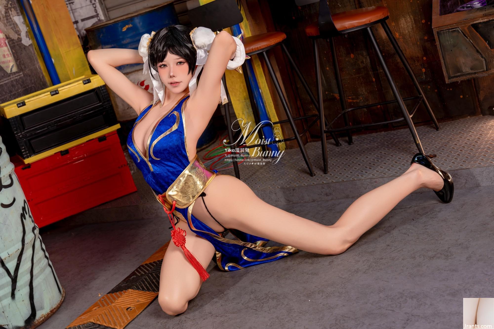 Bissen Sie einen Bissen von Kaninchenmädchen-Street Fighter Chunli (85p)