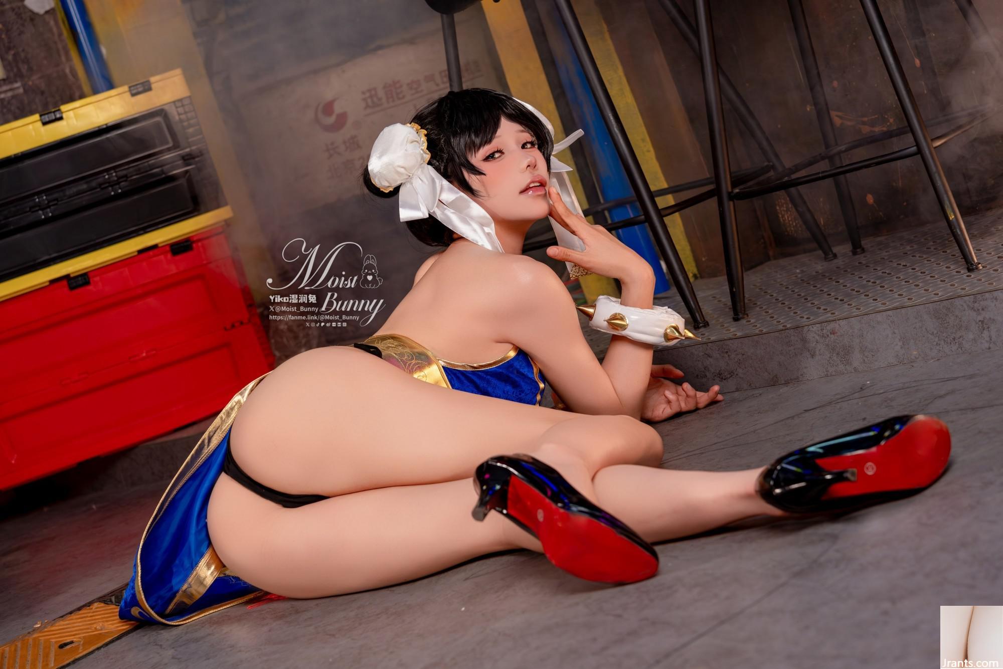 Bissen Sie einen Bissen von Kaninchenmädchen-Street Fighter Chunli (85p)