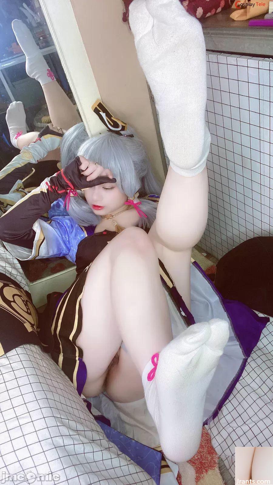 رريبوني cosplay أياكا كاميساتو &#8211; غينشين إيكب (36p)