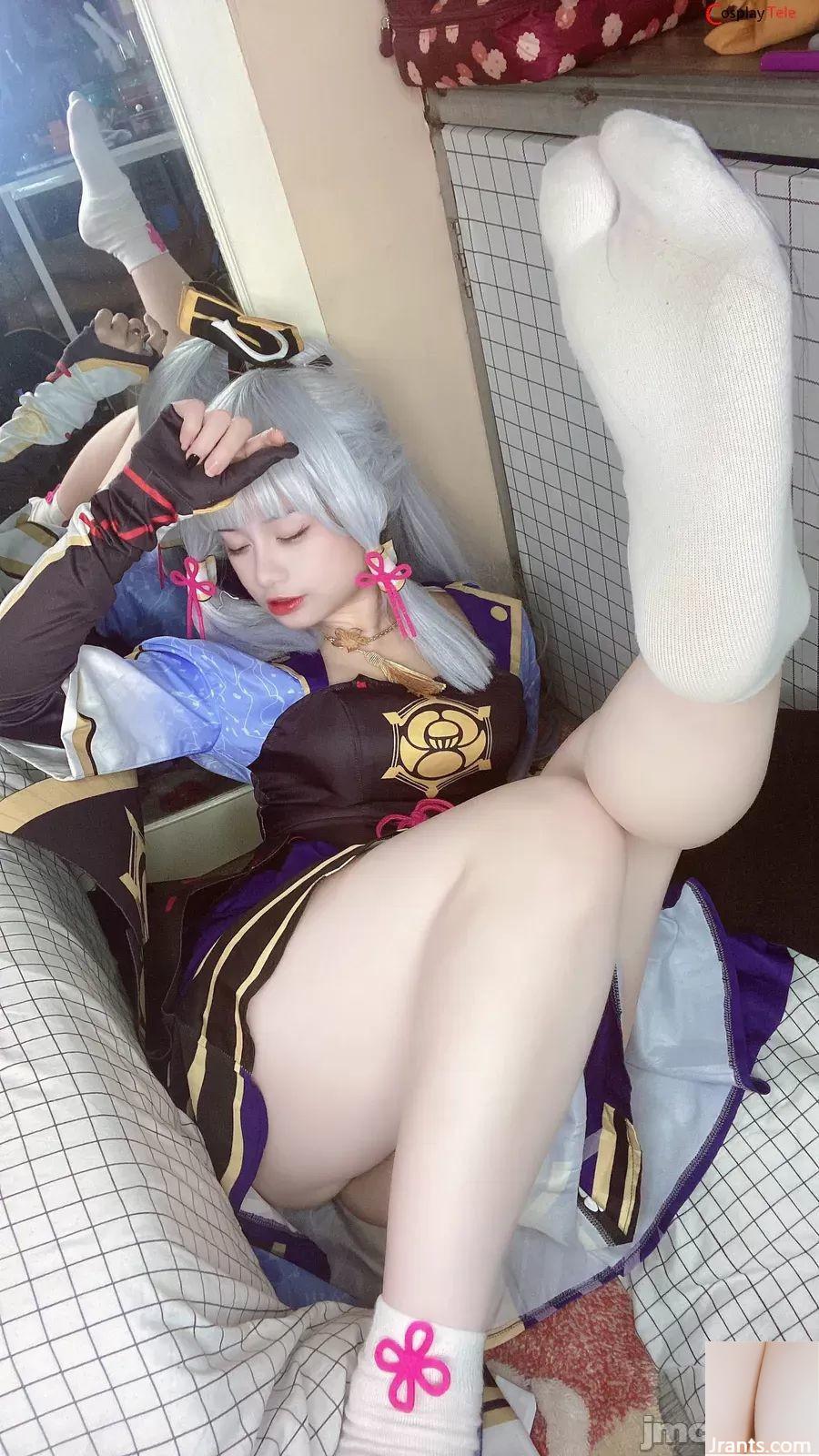 رريبوني cosplay أياكا كاميساتو &#8211; غينشين إيكب (36p)