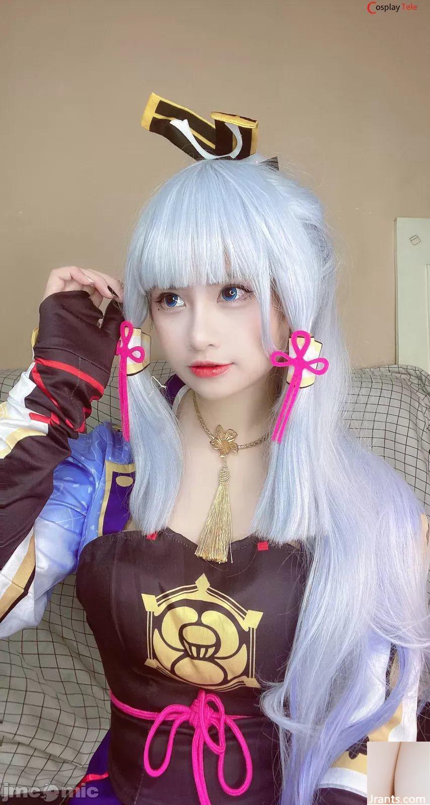 رريبوني cosplay أياكا كاميساتو &#8211; غينشين إيكب (36p)