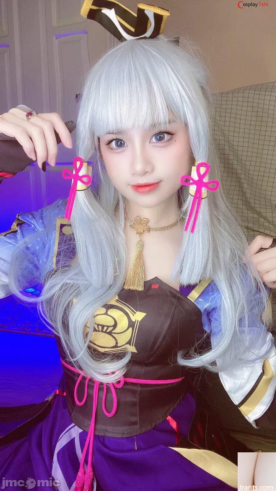 رريبوني cosplay أياكا كاميساتو &#8211; غينشين إيكب (36p)