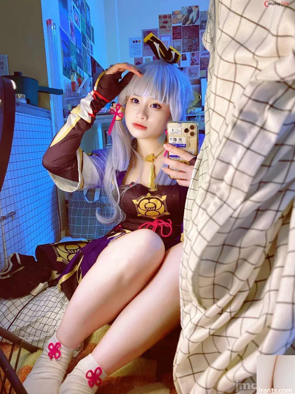 رريبوني cosplay أياكا كاميساتو &#8211; غينشين إيكب (36p)