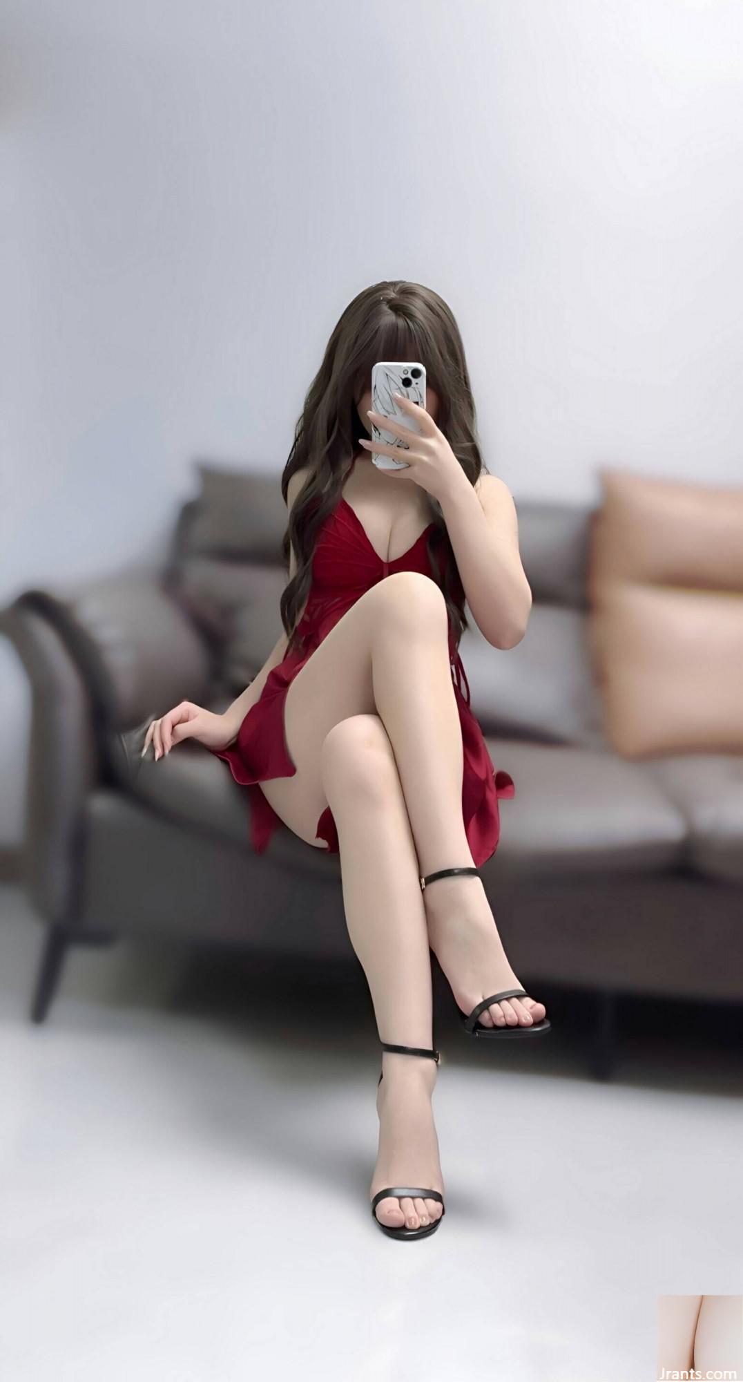 (Çevrimiçi Koleksiyon) Refah Girl Bonnie&#39;nin &#8220;Noel Kırmızı Elbise&#8221; VIP Exclusive (135p)