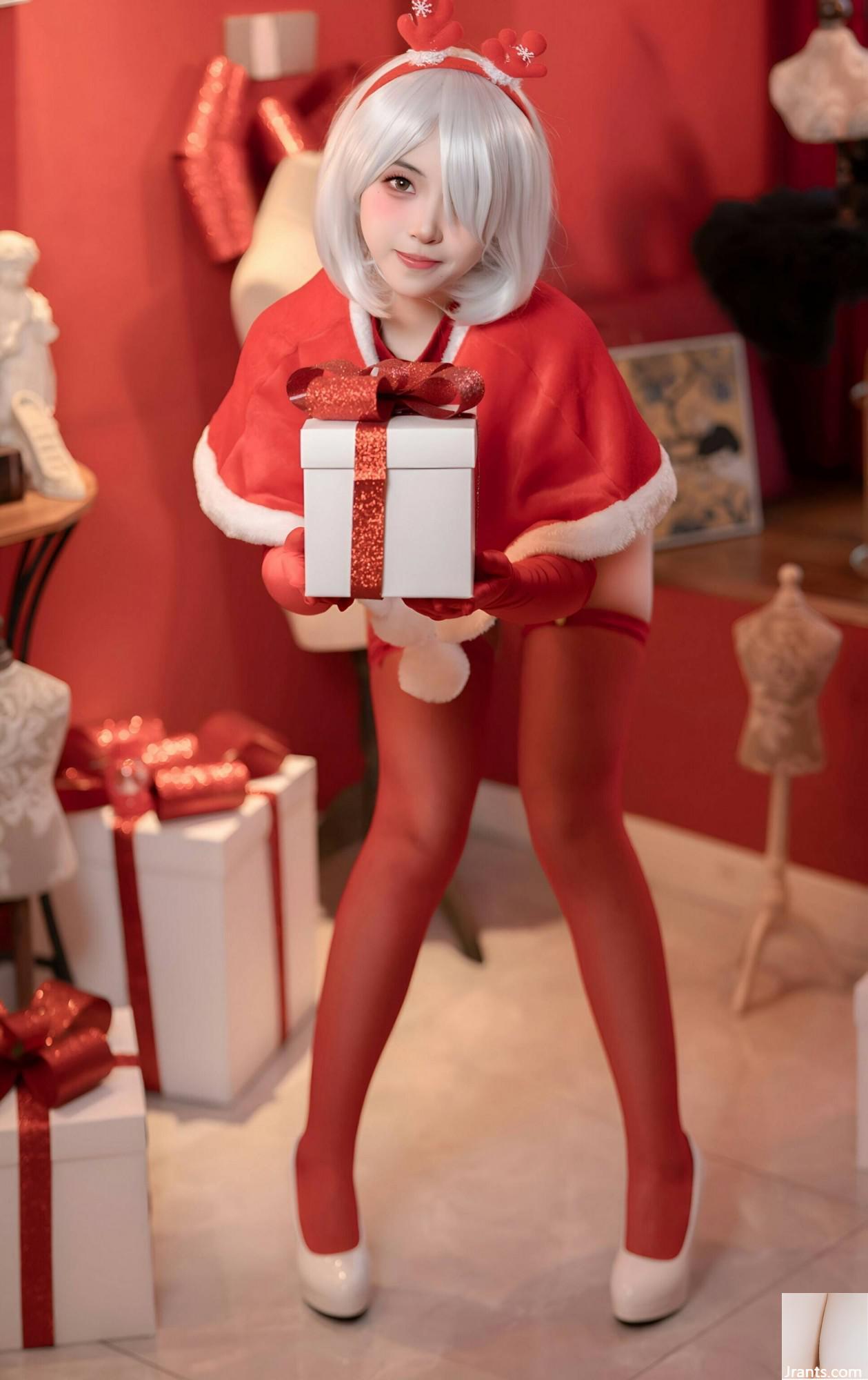 (Çevrimiçi Koleksiyon) Refah Girl Bonnie&#39;nin &#8220;Noel Kırmızı Elbise&#8221; VIP Exclusive (135p)