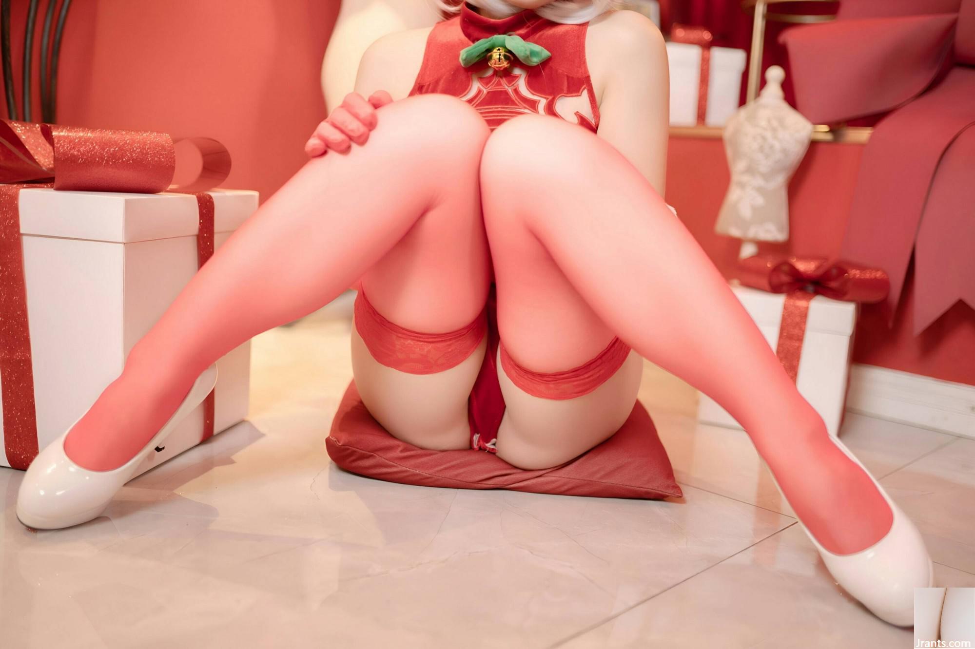 (Çevrimiçi Koleksiyon) Refah Girl Bonnie&#39;nin &#8220;Noel Kırmızı Elbise&#8221; VIP Exclusive (135p)