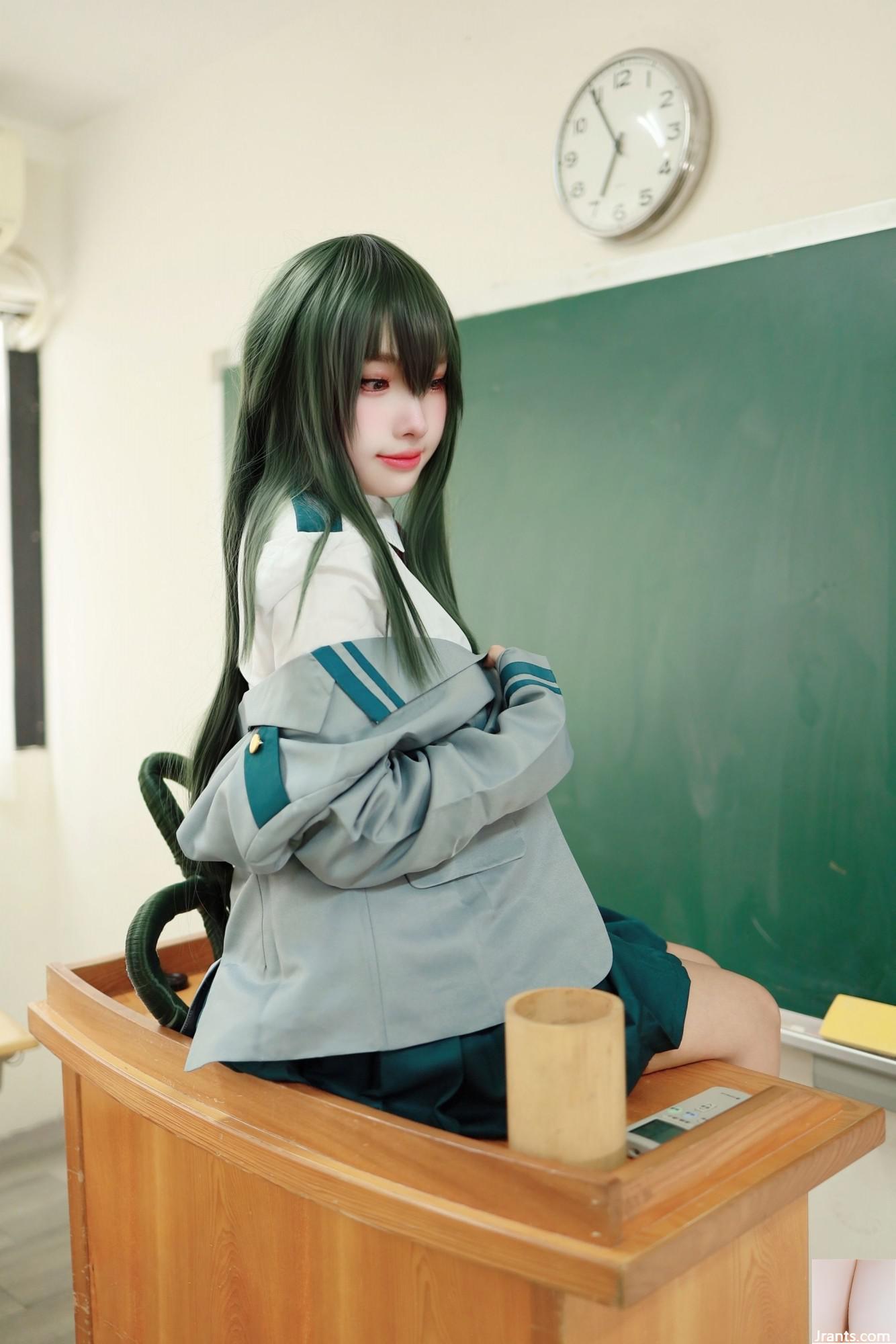 (Online -Sammlung) MU MUs &#8222;Frog Blows Plum Rain Student Anzug&#8220; VIP Exclusive (30p)