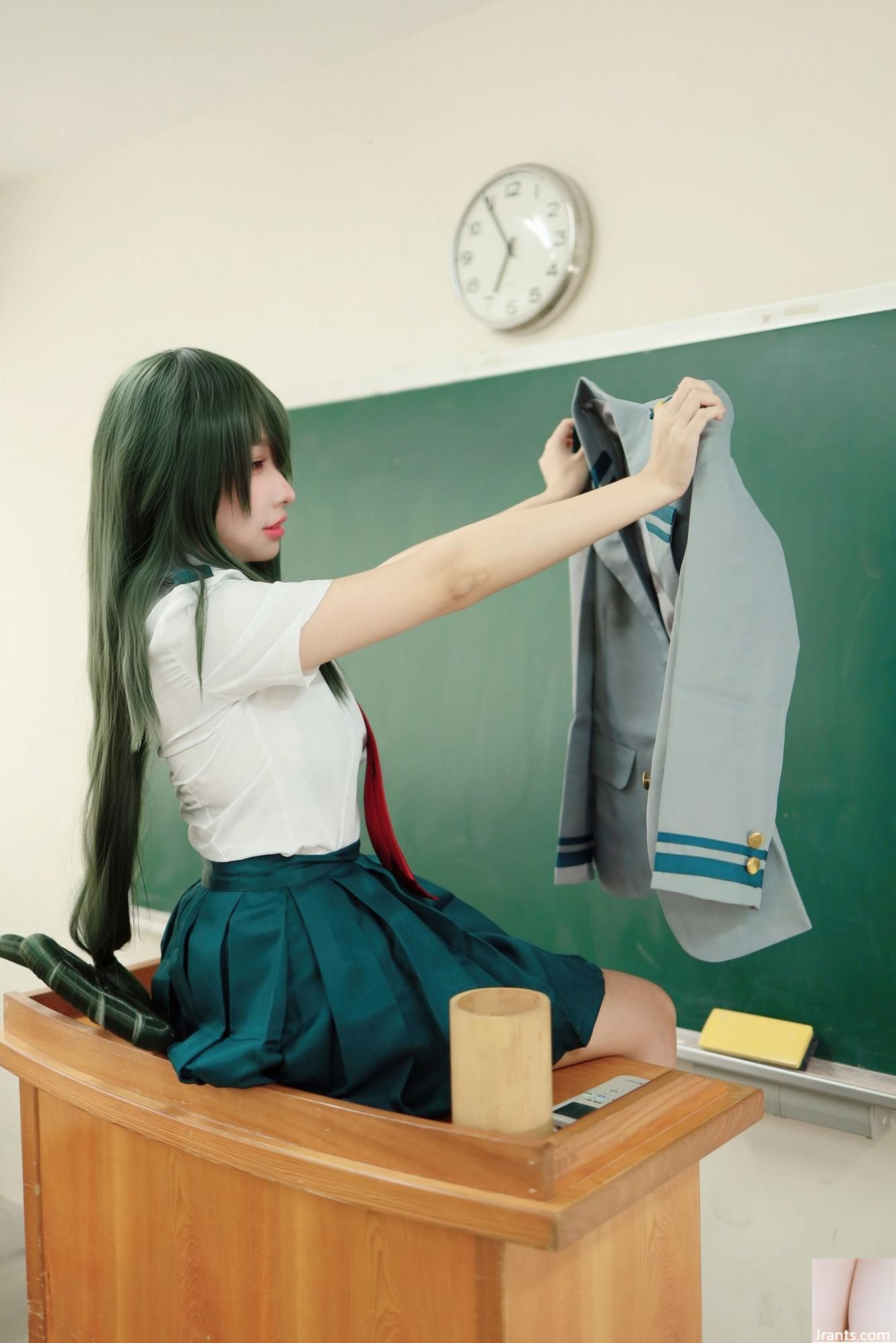 (Online -Sammlung) MU MUs &#8222;Frog Blows Plum Rain Student Anzug&#8220; VIP Exclusive (30p)