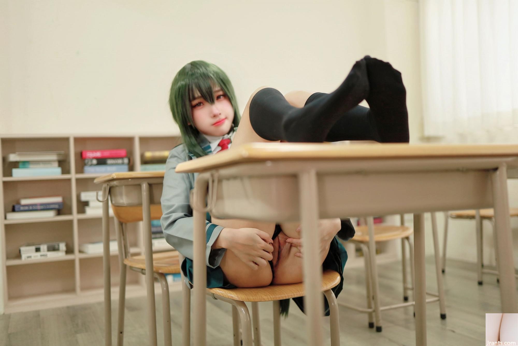 (Online -Sammlung) MU MUs &#8222;Frog Blows Plum Rain Student Anzug&#8220; VIP Exclusive (30p)