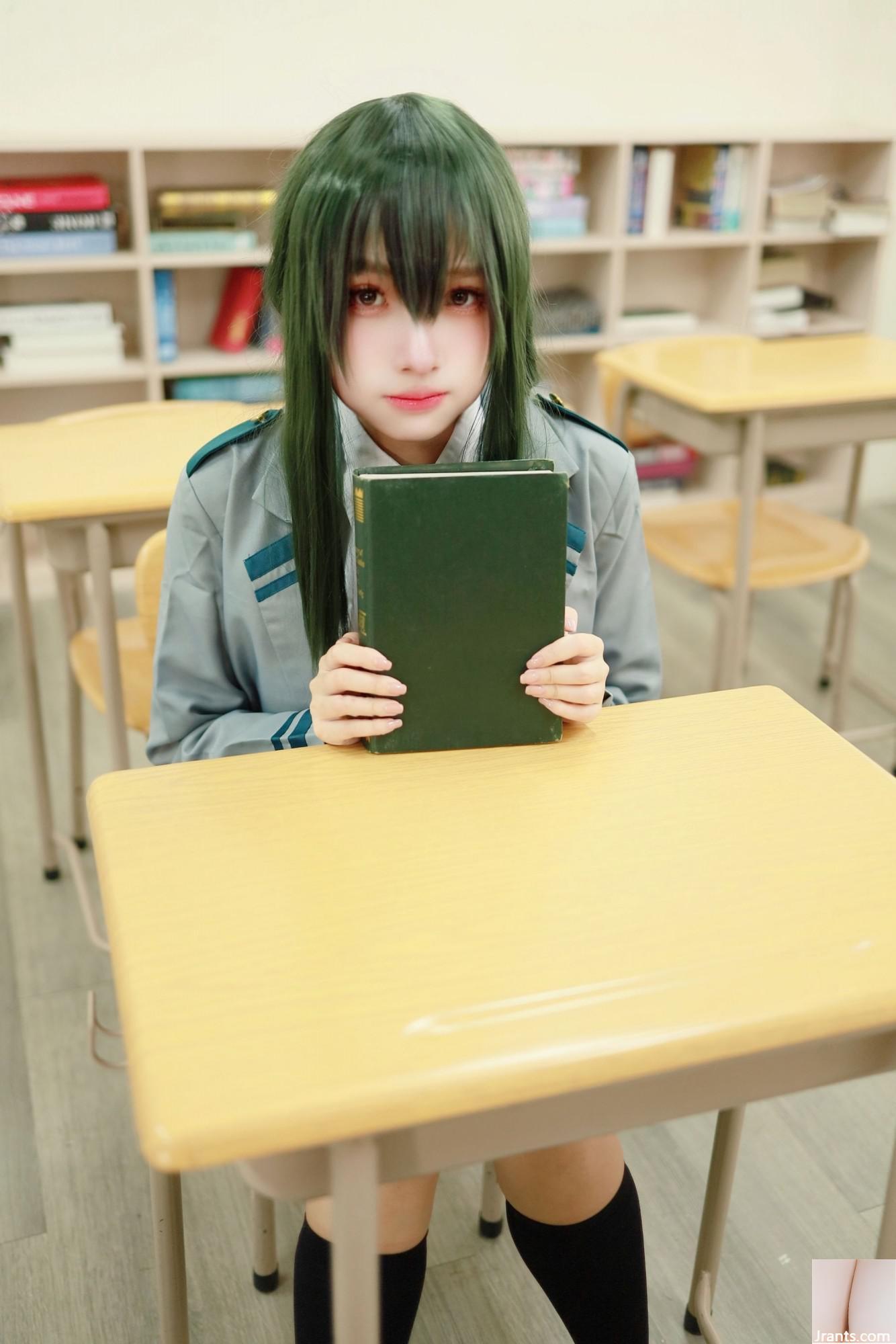 (Online -Sammlung) MU MUs &#8222;Frog Blows Plum Rain Student Anzug&#8220; VIP Exclusive (30p)