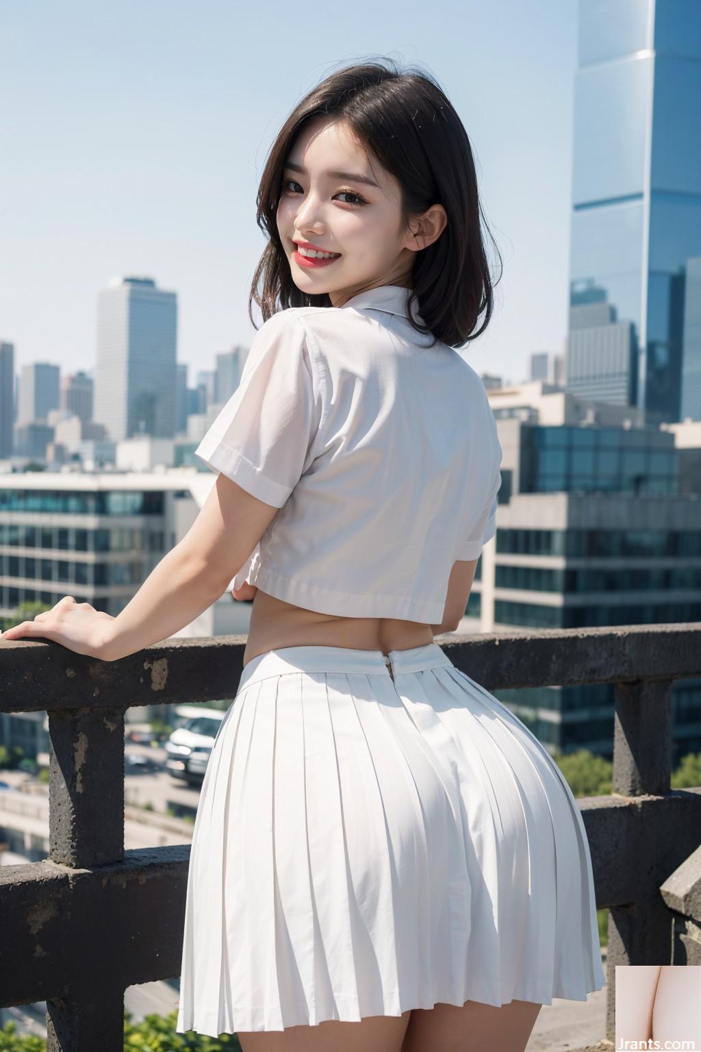 دامن سیاه و سفید