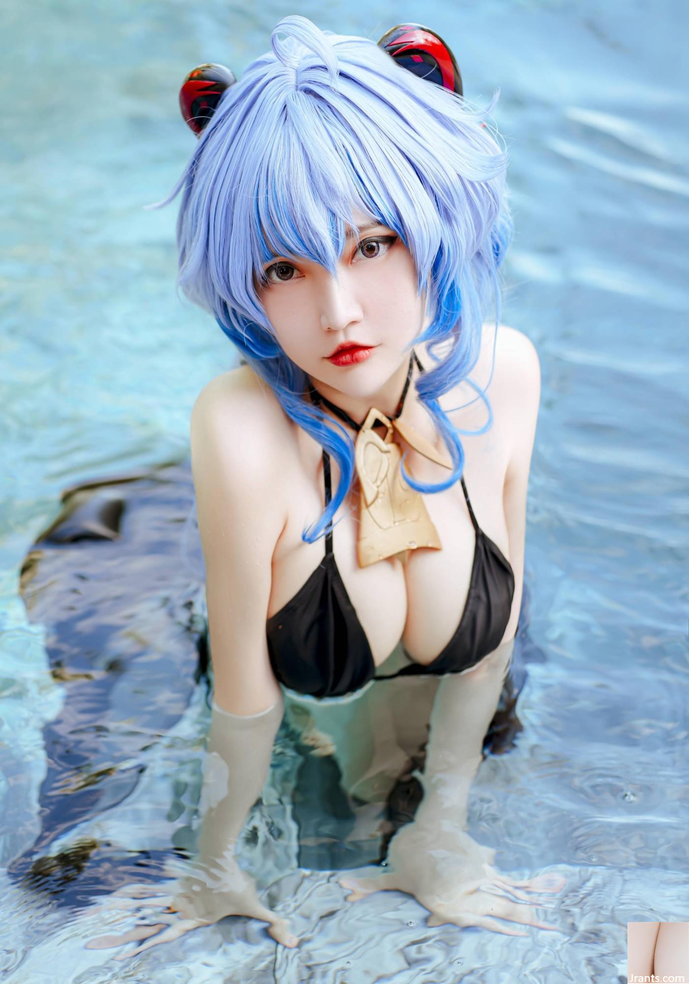 (مجموعه آنلاین) دختر رفاهی Godzilla &#8220;Ganyu Bikini&#8221; تصویر رفاه VIP (19p)