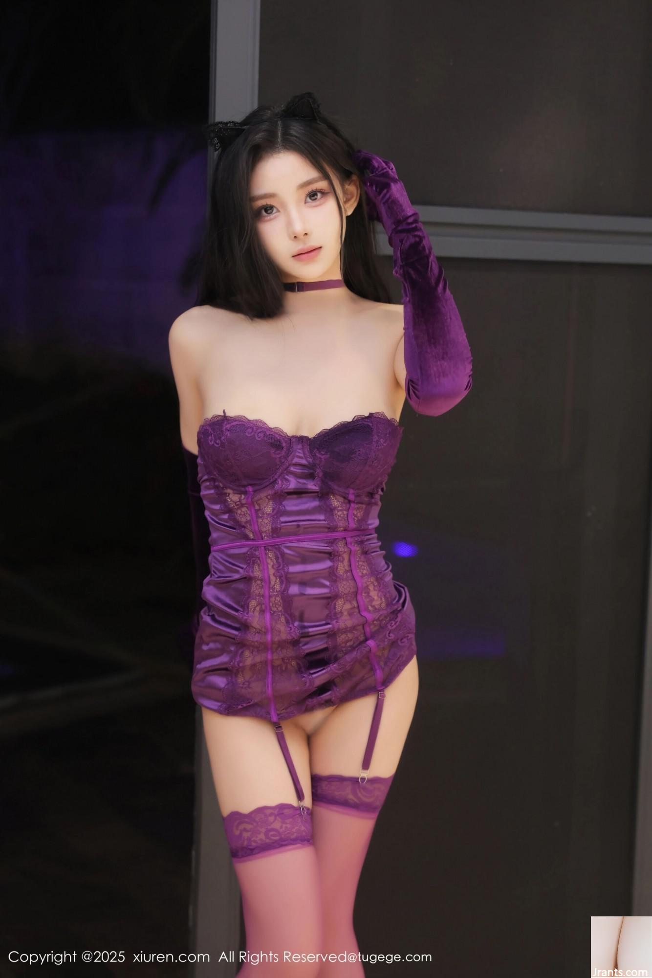 (XiuRen) 2025.03.11 Vol.9998 عکس نسخه کامل Bai Qianqian (84p)