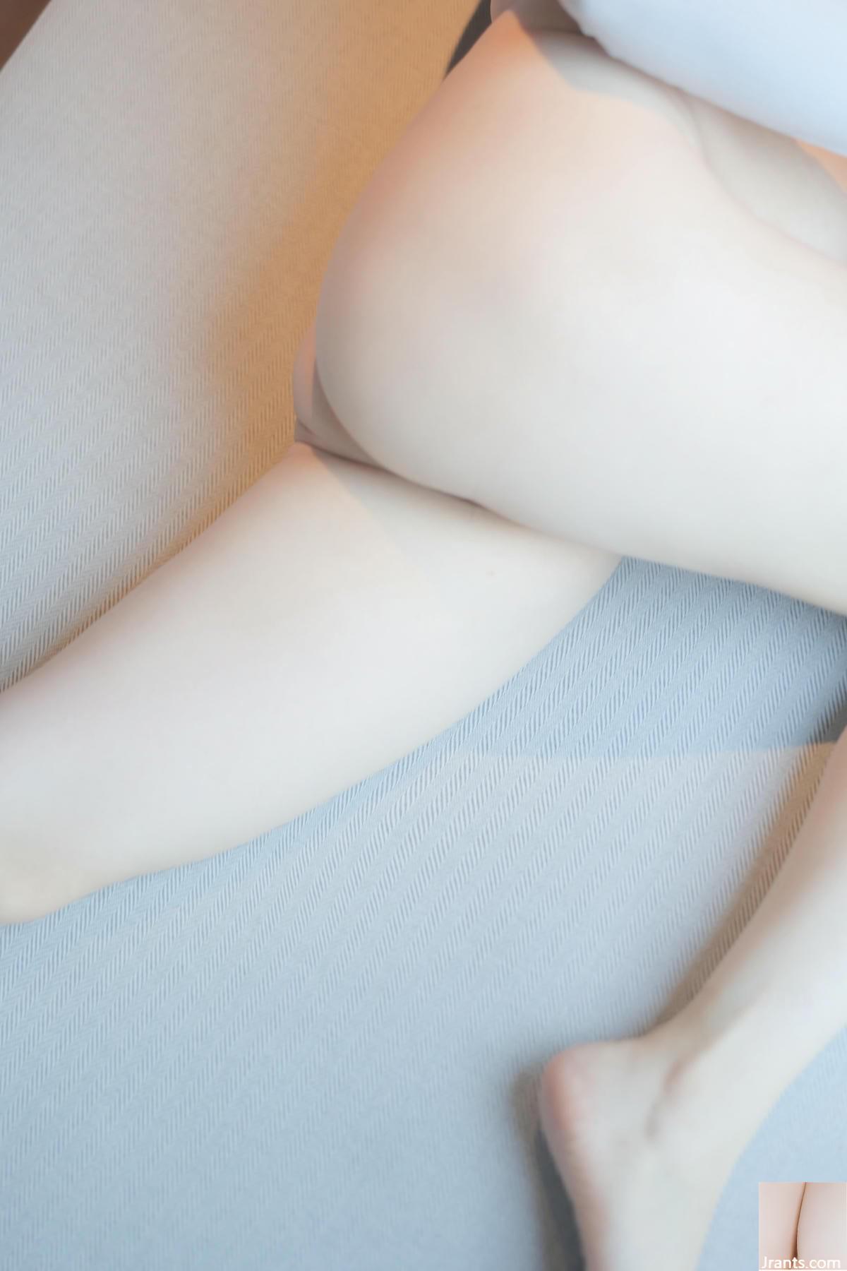 (Coleção on -line) Bai Jie Bseeie &#8211; Xiuren Model Blue Yoga Pants (101p)