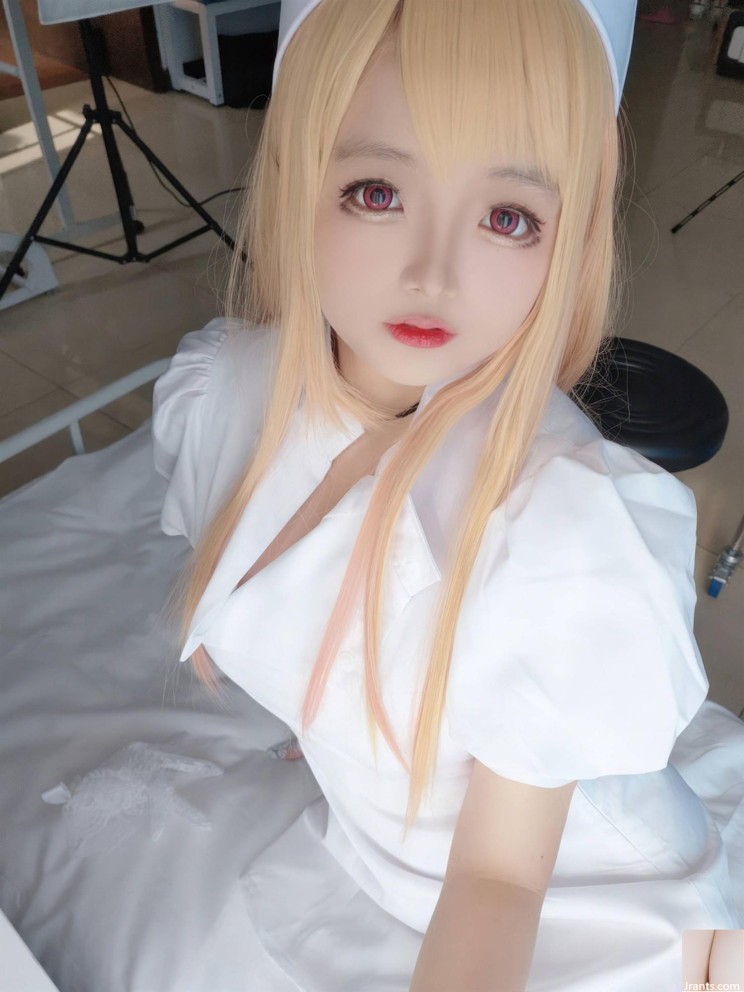 (مجموعة عبر الإنترنت) Girlmare Girl Hinaga &#8220;Nurse Kitakawa Himeng&#8221; حصري حصري (51p)