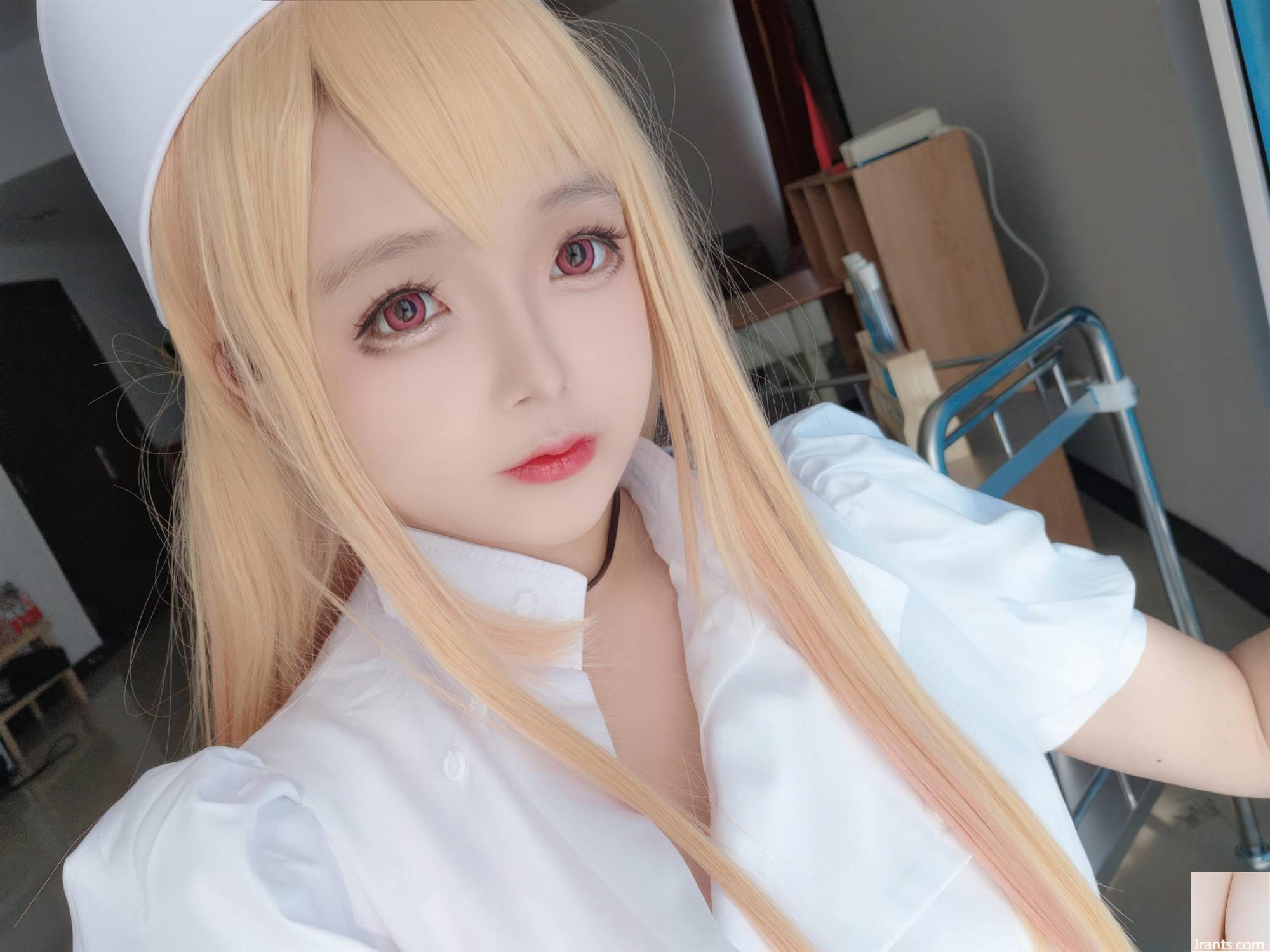 (مجموعة عبر الإنترنت) Girlmare Girl Hinaga &#8220;Nurse Kitakawa Himeng&#8221; حصري حصري (51p)