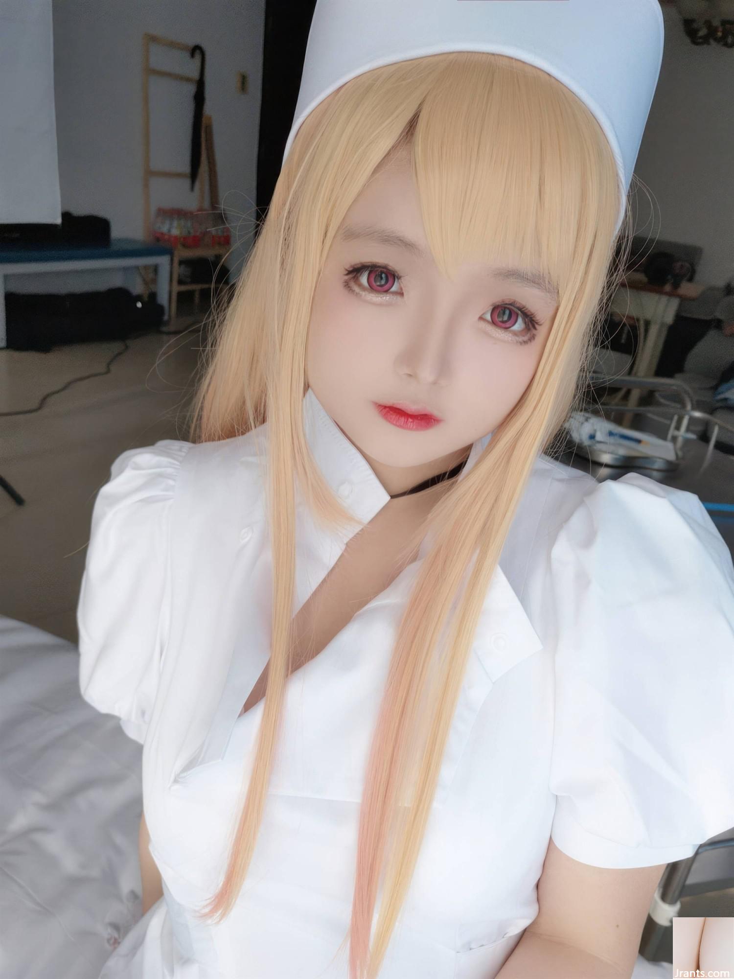 (مجموعة عبر الإنترنت) Girlmare Girl Hinaga &#8220;Nurse Kitakawa Himeng&#8221; حصري حصري (51p)