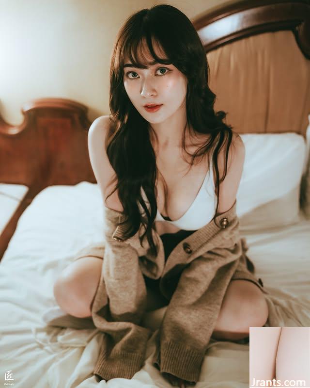 چراغهای جلو از زیبایی چشم بزرگ &#8220;لین فیزی&#8221; بسیار خیره کننده است! وسوسه Hot Deep V (10p)