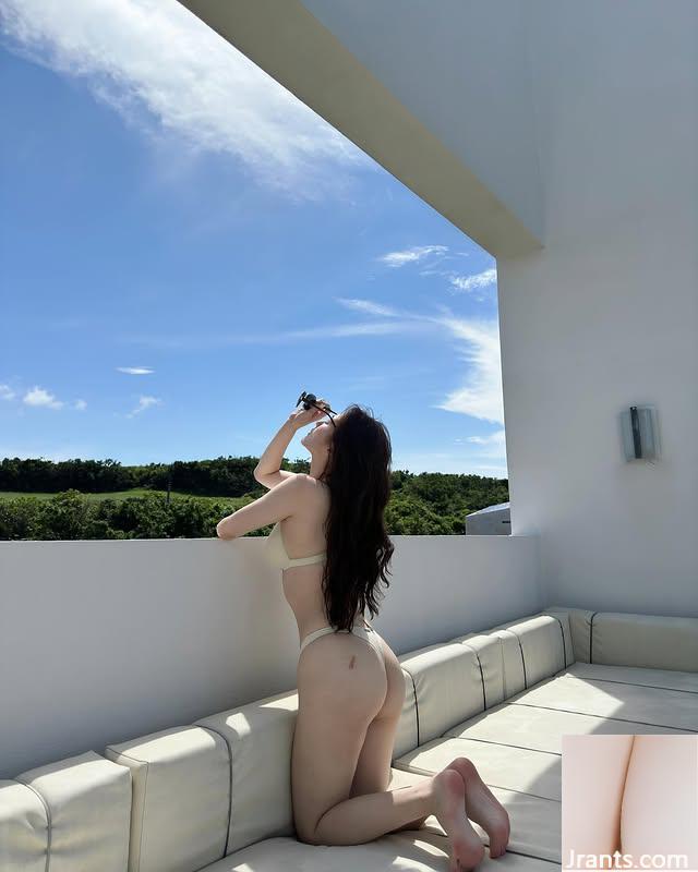 چراغهای جلو از زیبایی چشم بزرگ &#8220;لین فیزی&#8221; بسیار خیره کننده است! وسوسه Hot Deep V (10p)