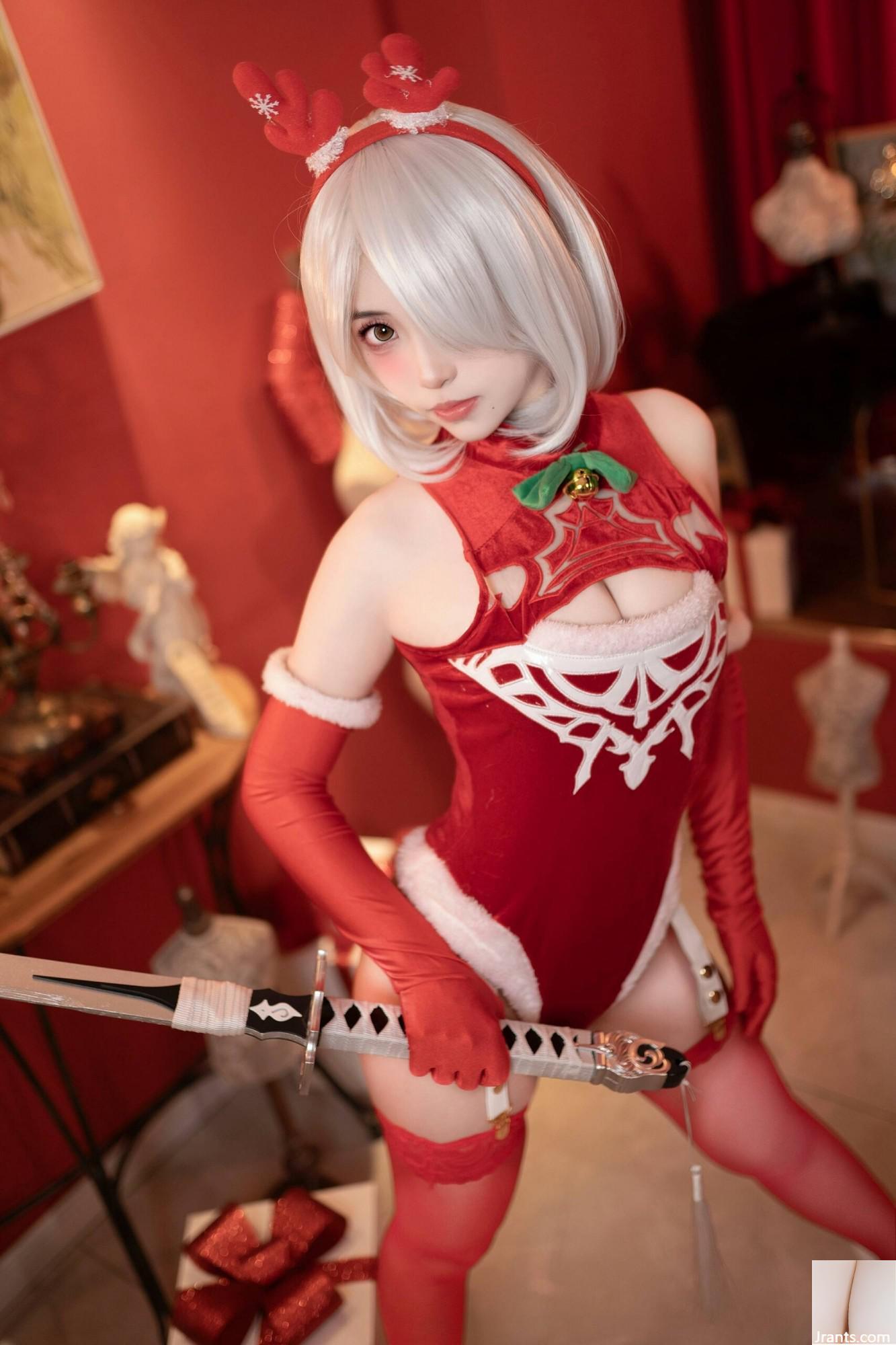 (مجموعة على الإنترنت) Girl Girl Bonnie &#8220;2B Christmas&#8221; VIP الحصري (98p)