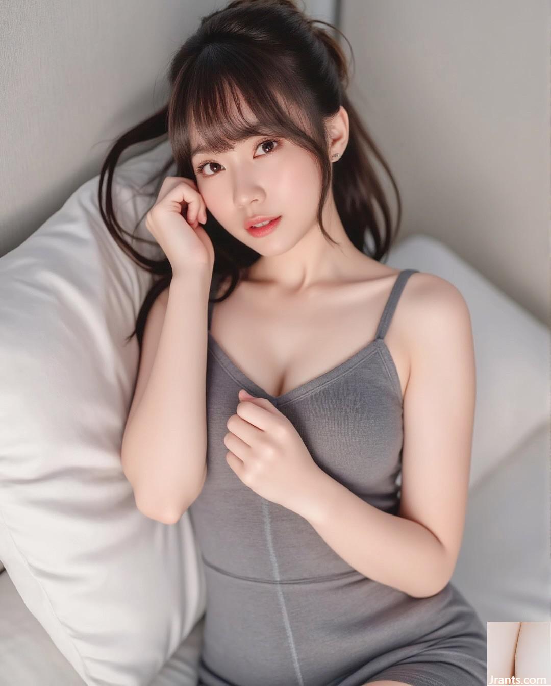 Das weiße und zarte Mädchen &#8222;likting&#8220; hat eine perfekte Figur und eine sexy und hübsche Eroberung aller. Sie zeigt ihre tiefe Lücke und ihr Milchvolumen stammt direkt aus der Mitte &#8230; (10p)