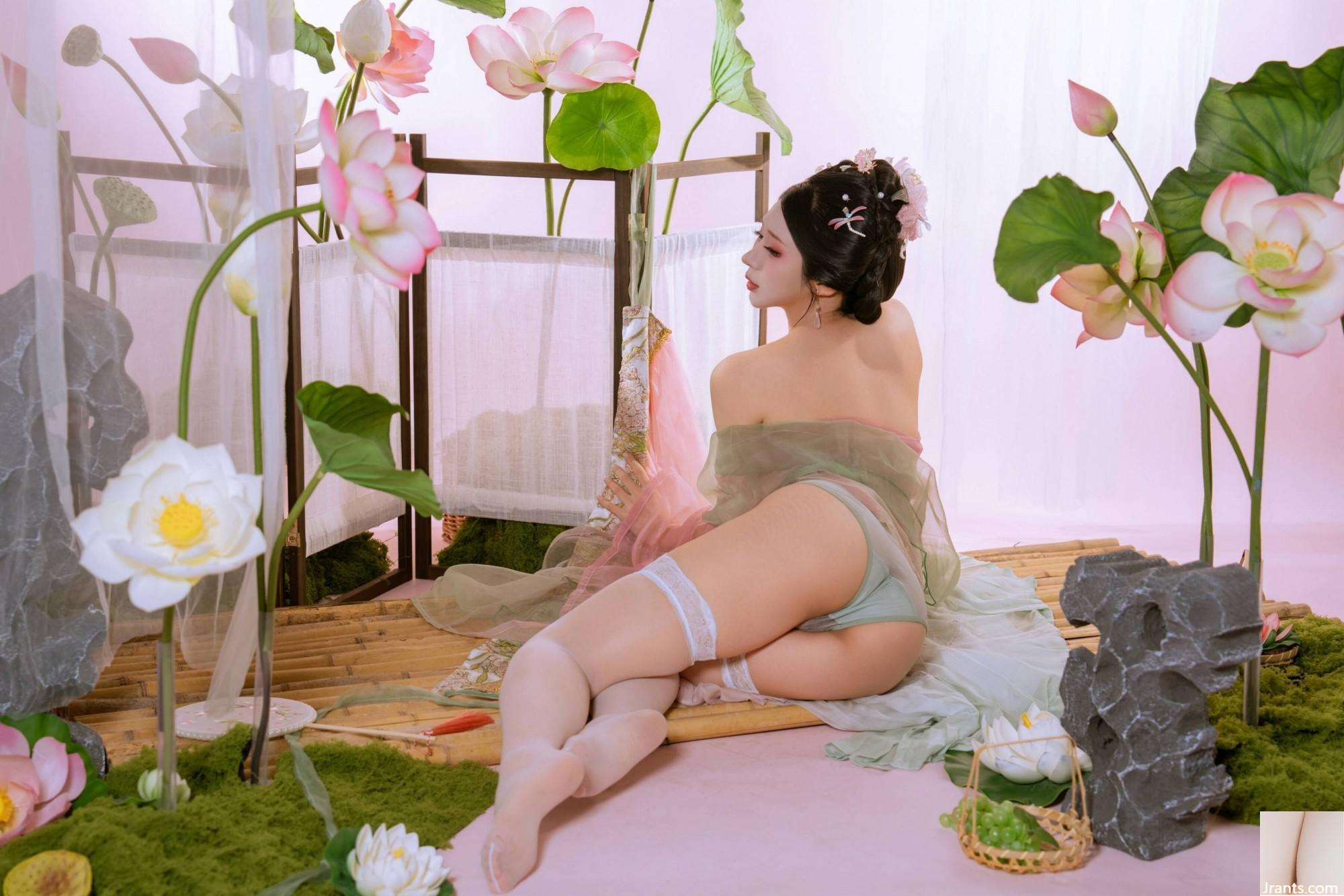 (مجموعه آنلاین) دختر رفاهی yunxixi &#8220;شیر هلو لوتوس&#8221; VIP Exclusive (93p)