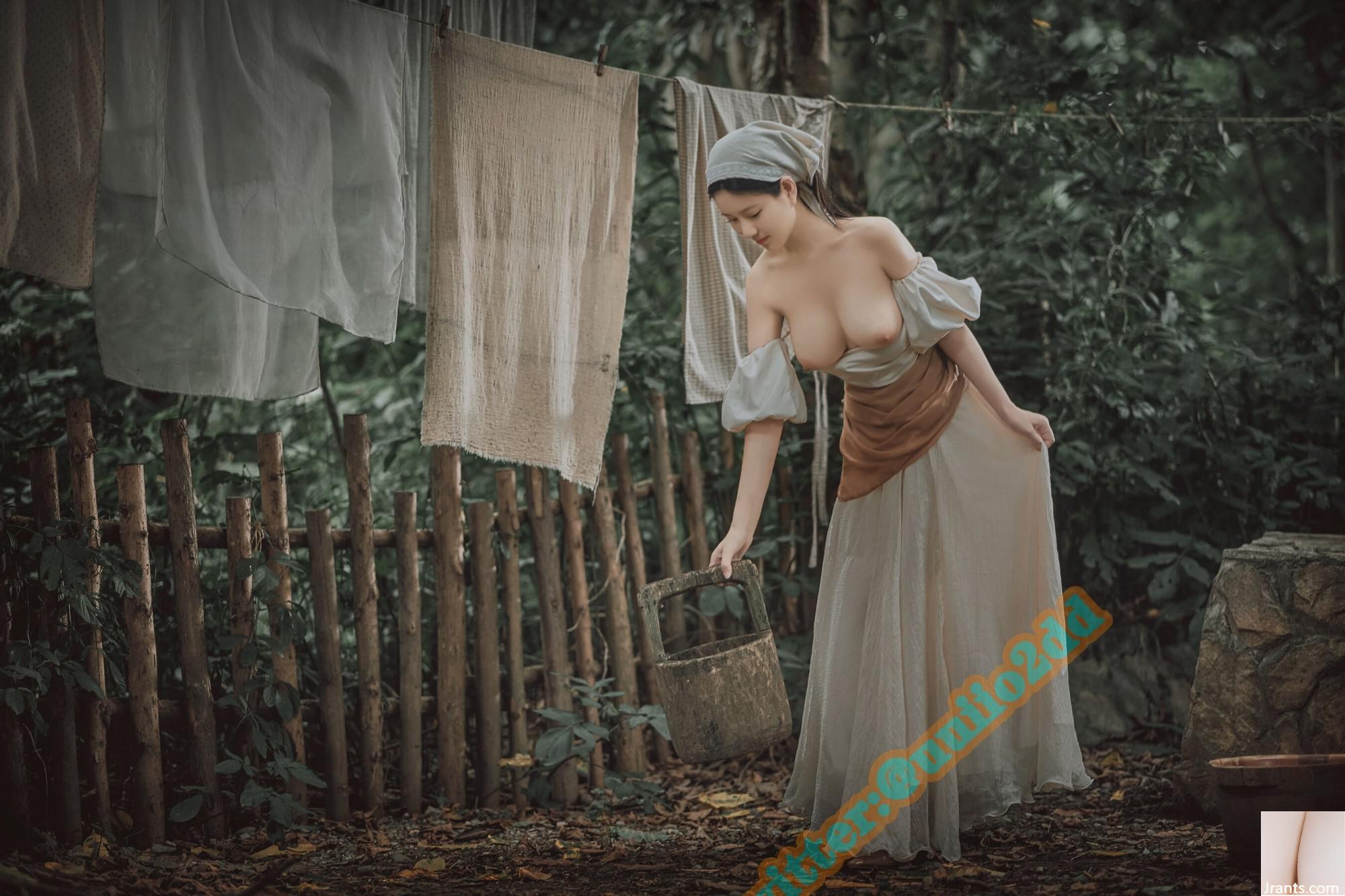 (Foto set model Cina) Nnian&#8221;Tiga Musim Tiga Evians&#8221; (52p)